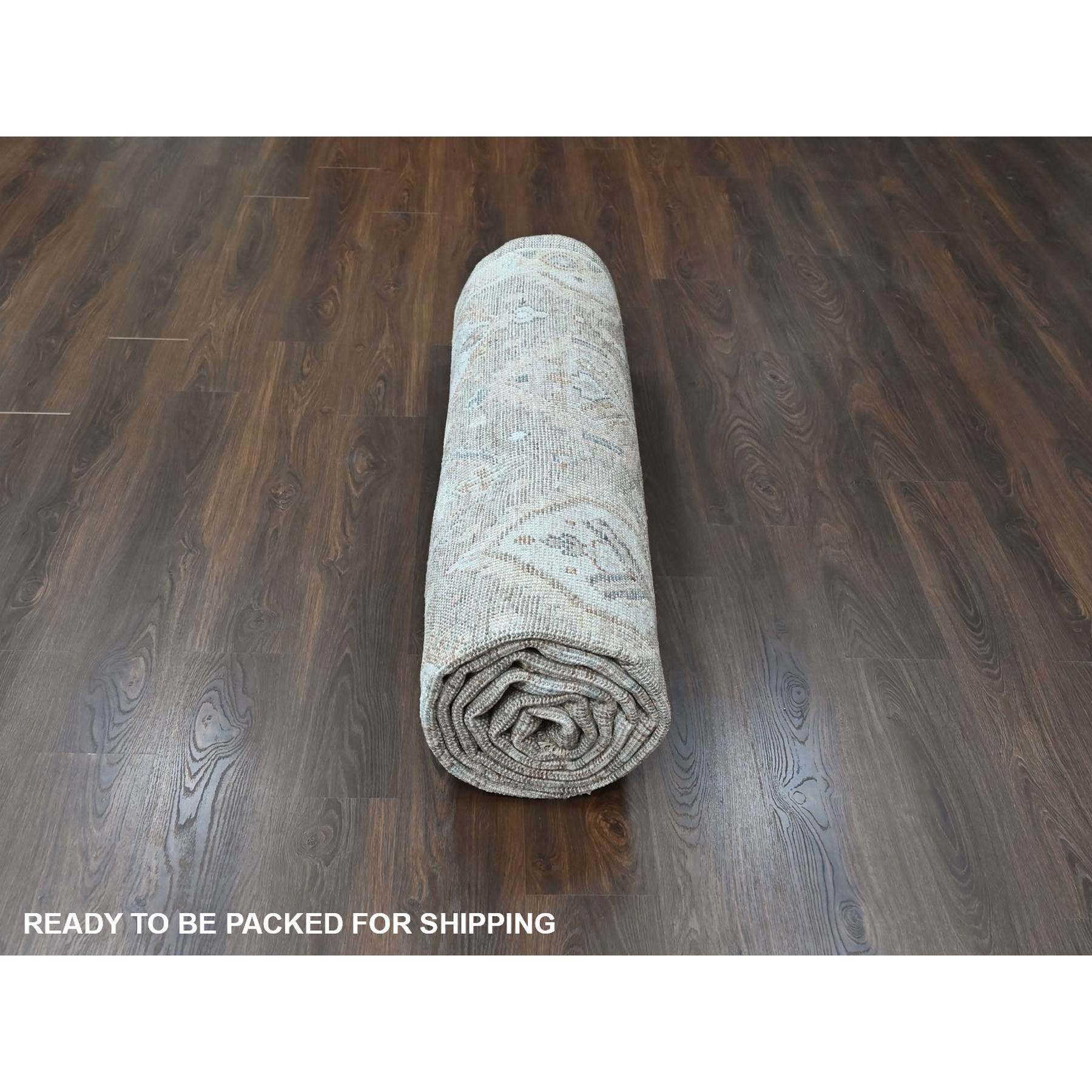 Oushak-And-Peshawar-Hand-Knotted-Rug-52360