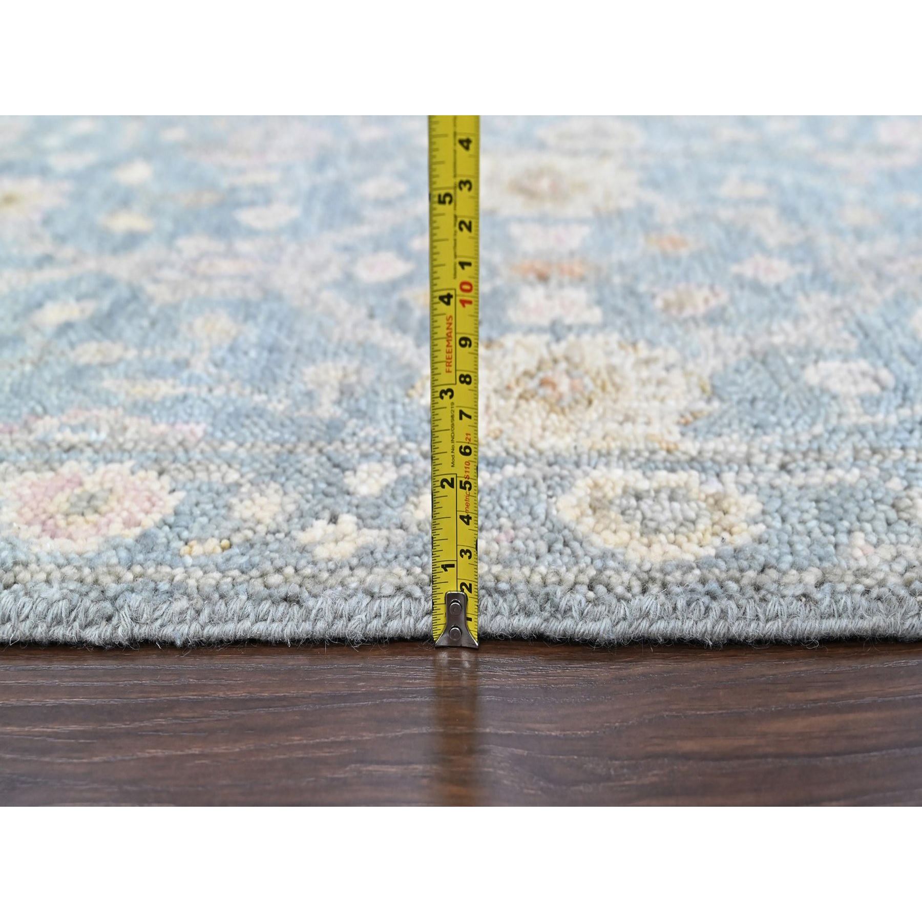 Oushak-And-Peshawar-Hand-Knotted-Rug-52375