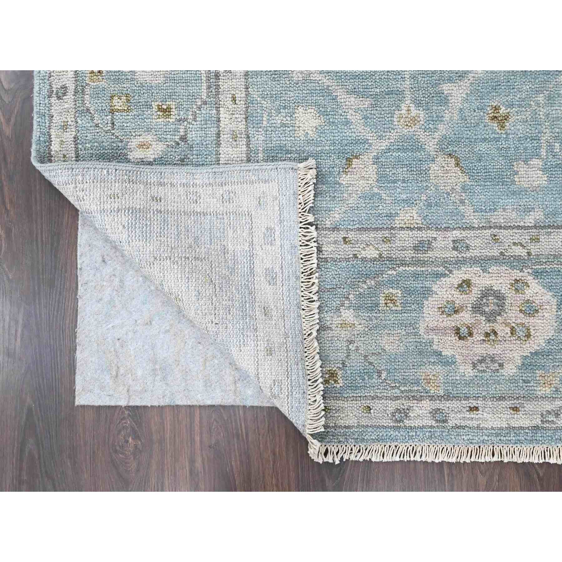 Oushak-And-Peshawar-Hand-Knotted-Rug-52380