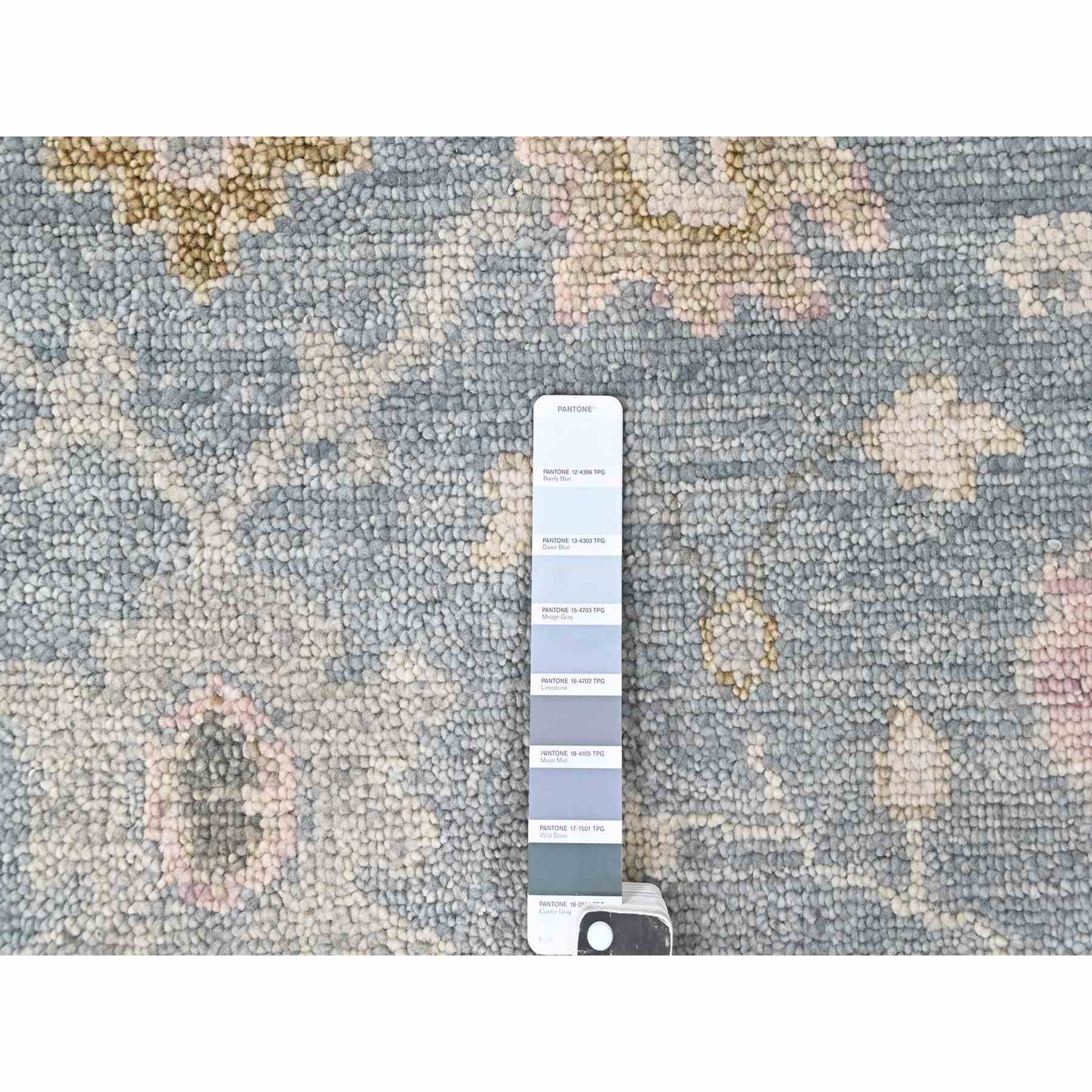 Oushak-And-Peshawar-Hand-Knotted-Rug-52380