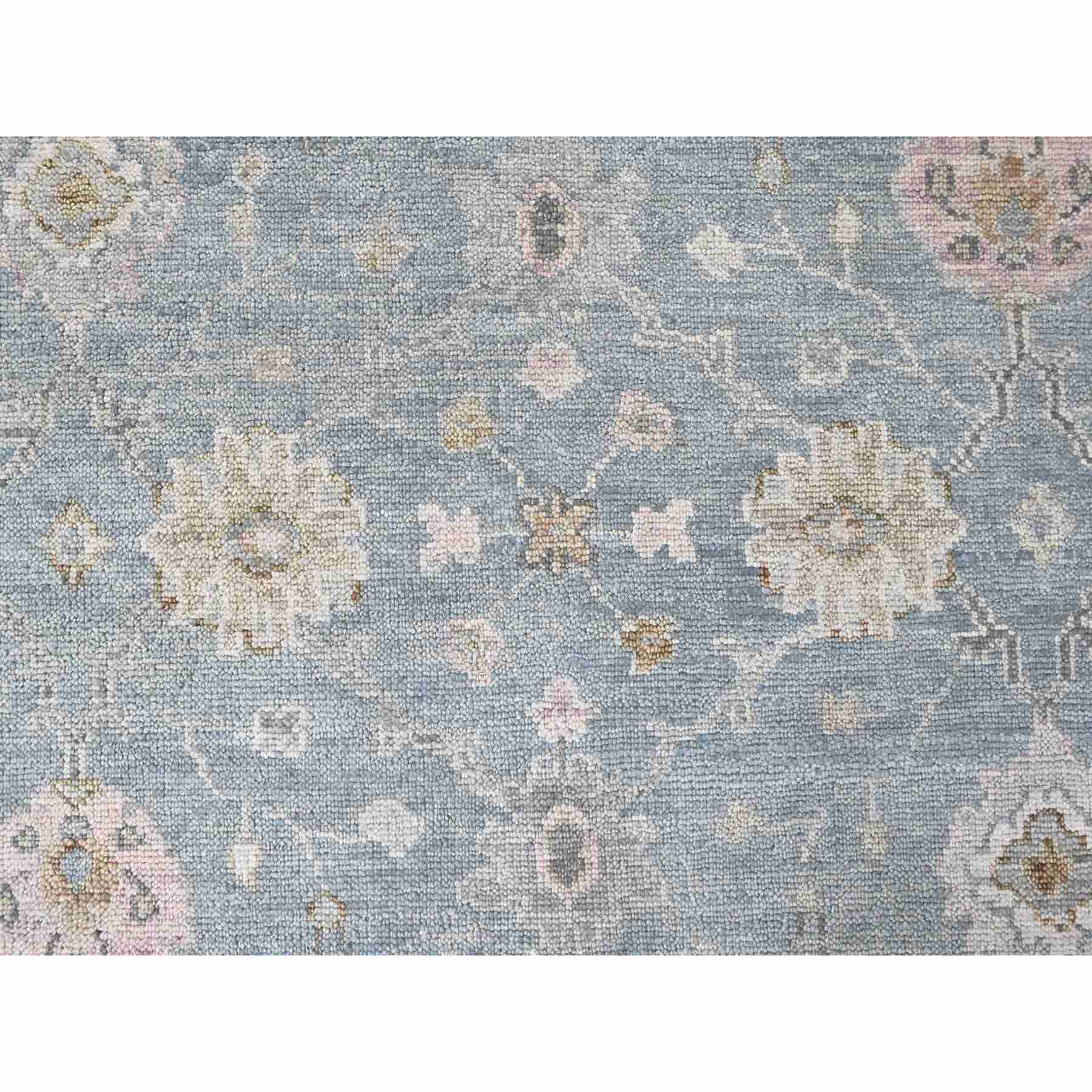 Oushak-And-Peshawar-Hand-Knotted-Rug-52380