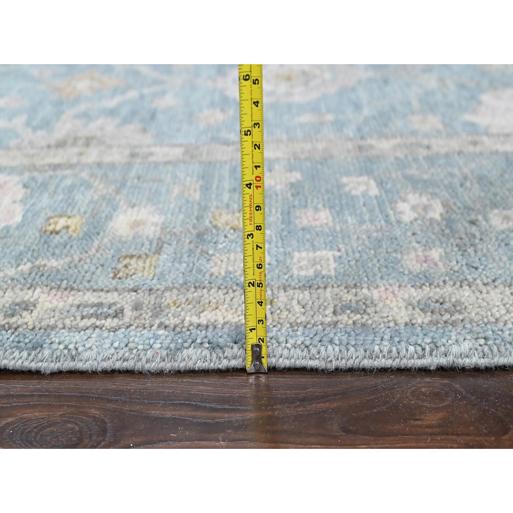Oushak-And-Peshawar-Hand-Knotted-Rug-52380
