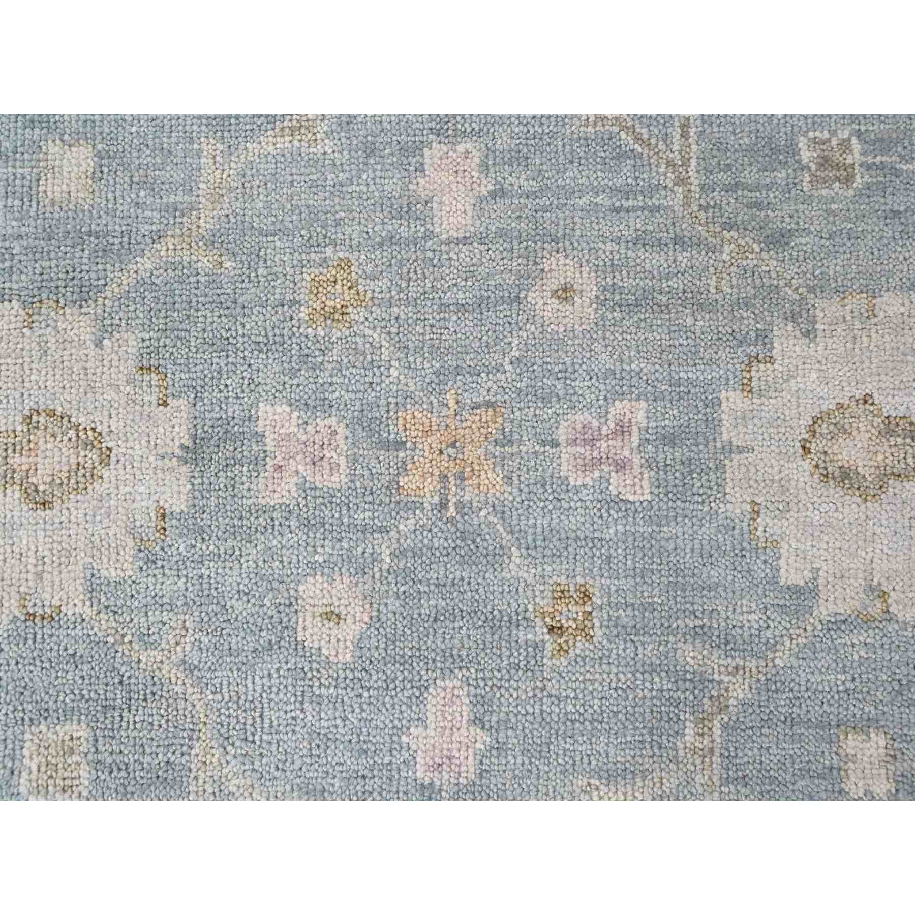 Oushak-And-Peshawar-Hand-Knotted-Rug-52385