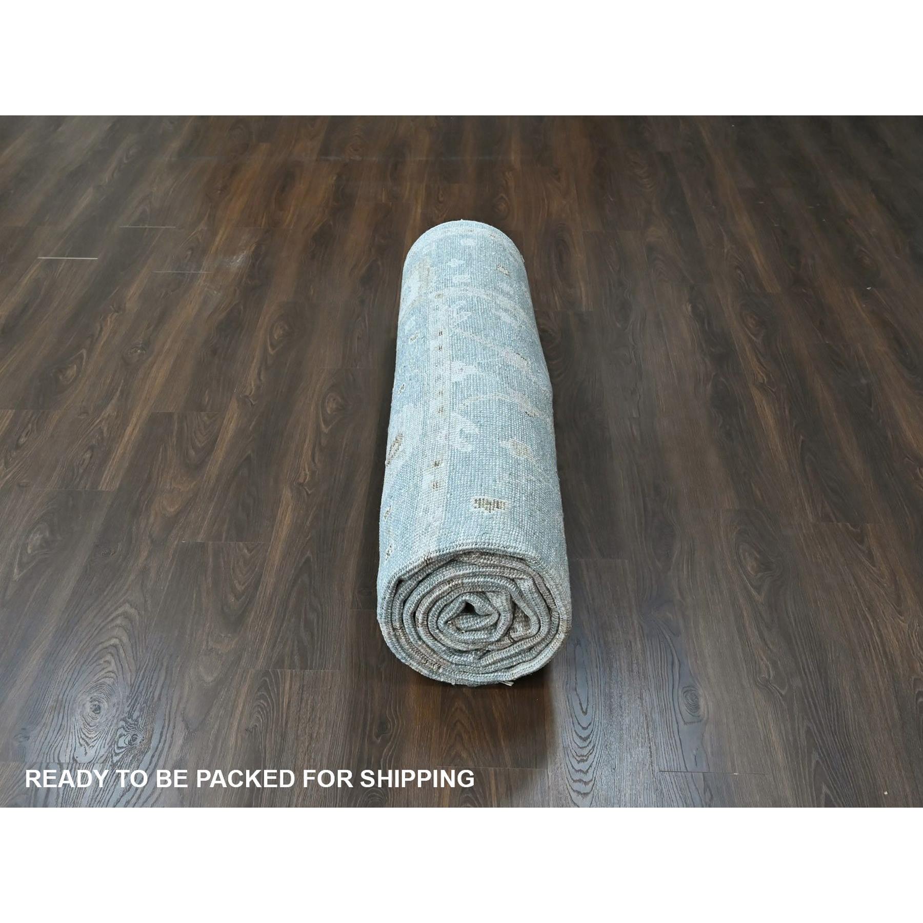 Oushak-And-Peshawar-Hand-Knotted-Rug-52385