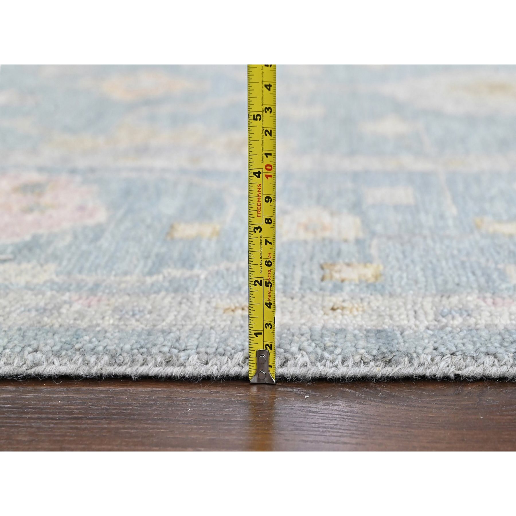 Oushak-And-Peshawar-Hand-Knotted-Rug-52385