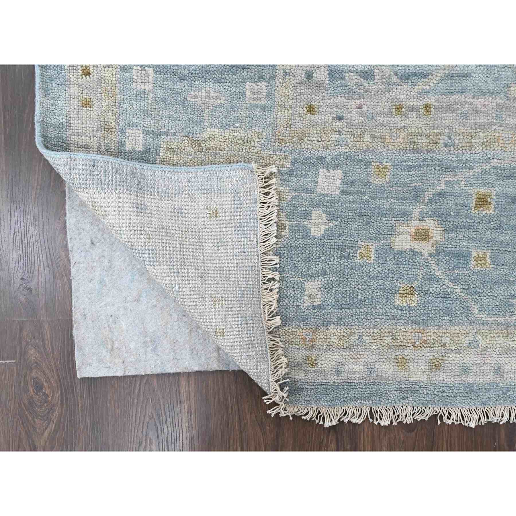 Oushak-And-Peshawar-Hand-Knotted-Rug-52390