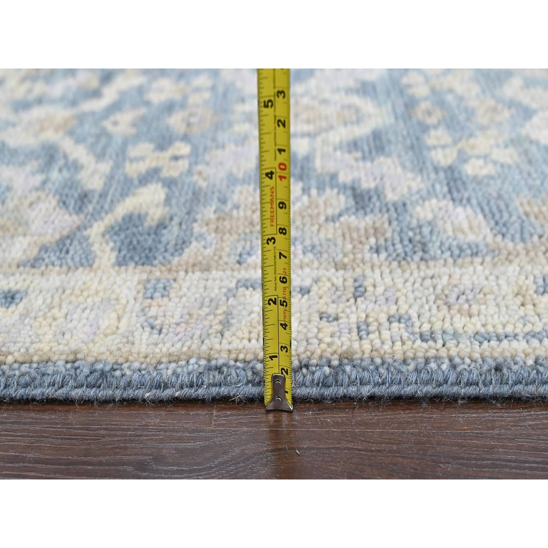 Oushak-And-Peshawar-Hand-Knotted-Rug-52395