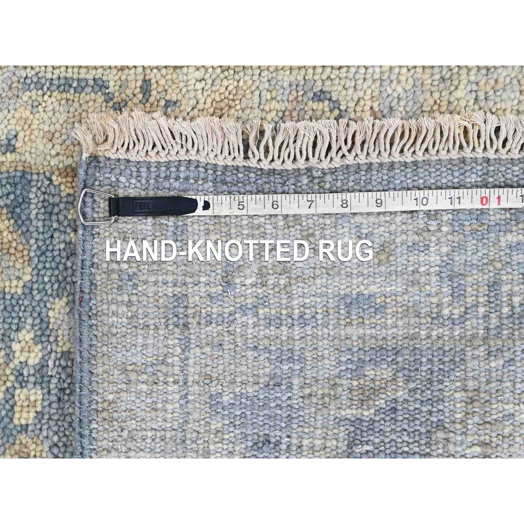 Oushak-And-Peshawar-Hand-Knotted-Rug-52400
