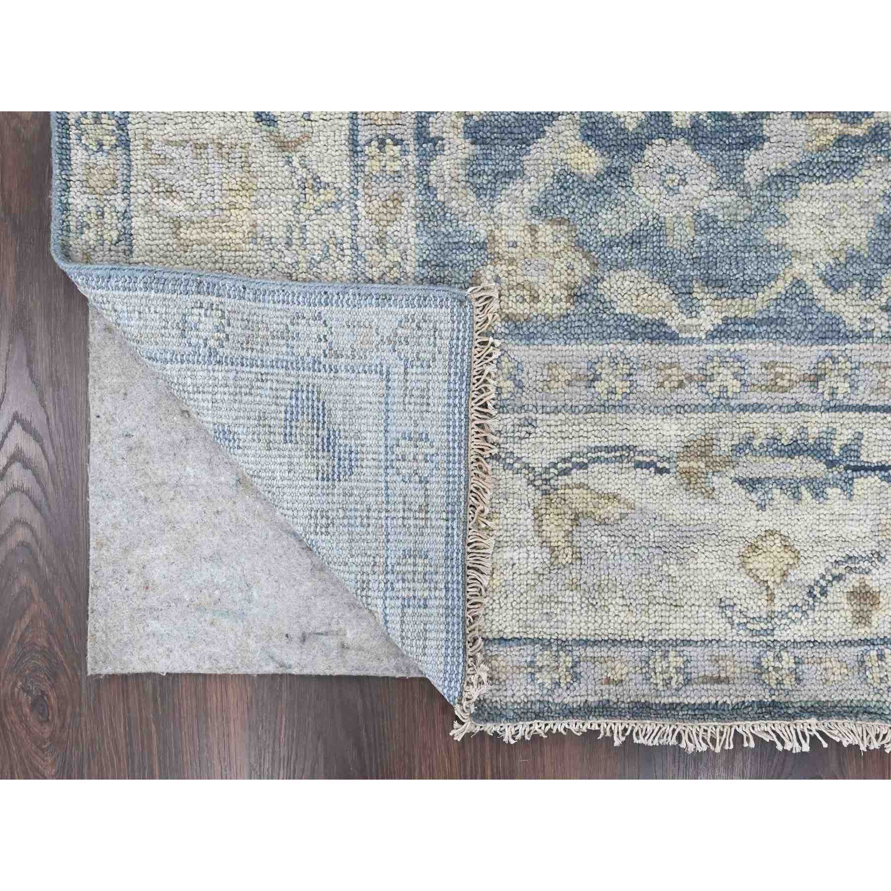 Oushak-And-Peshawar-Hand-Knotted-Rug-52405