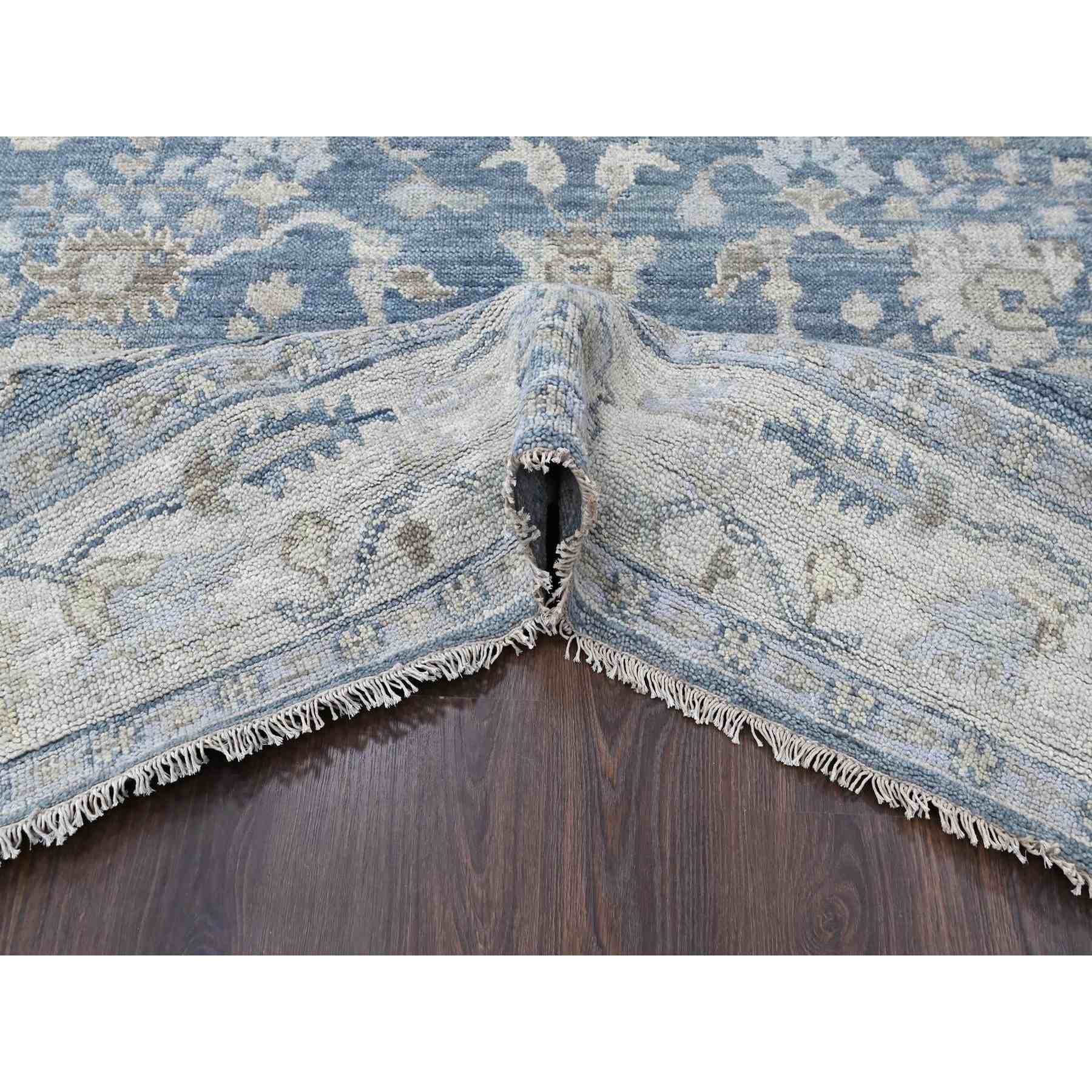 Oushak-And-Peshawar-Hand-Knotted-Rug-52405