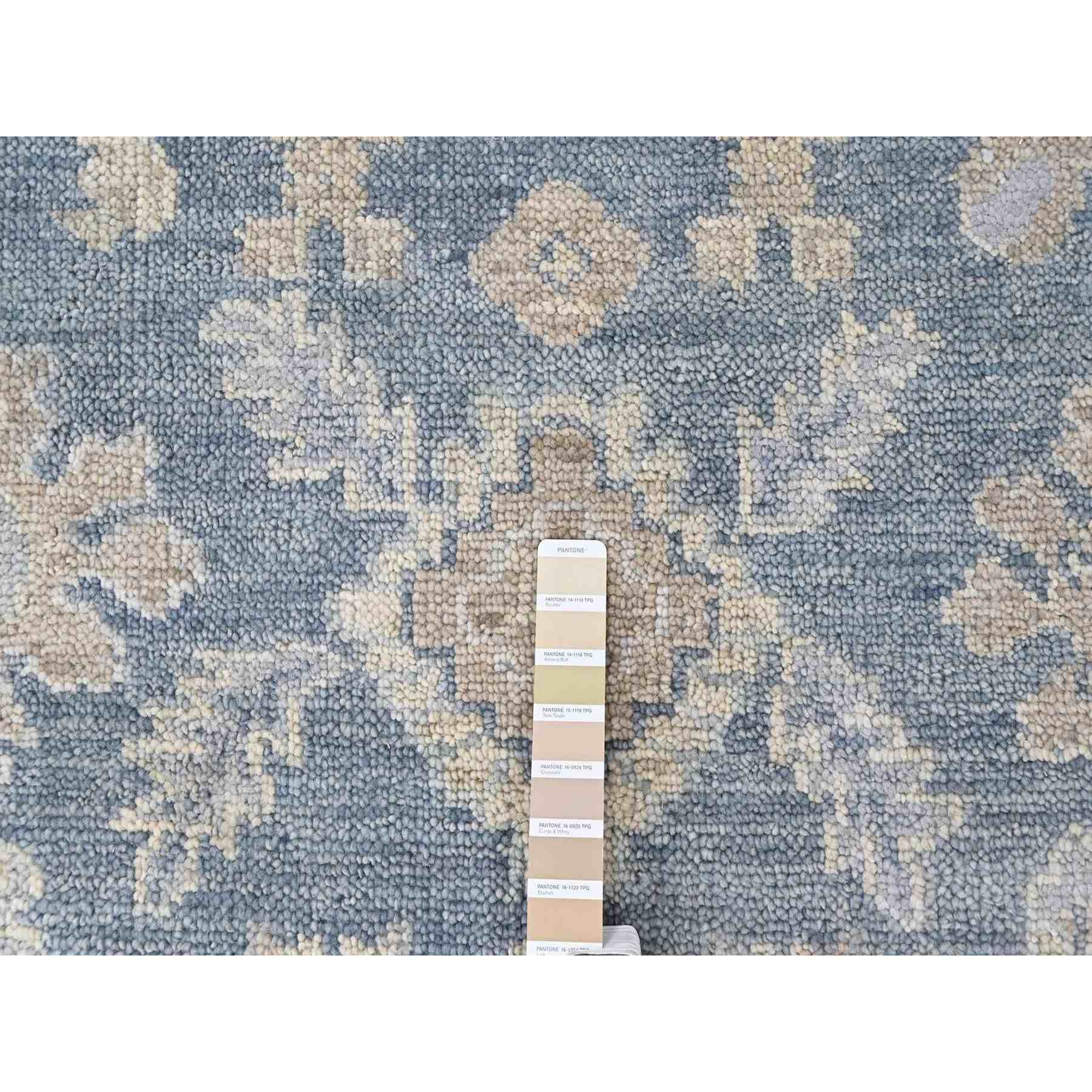 Oushak-And-Peshawar-Hand-Knotted-Rug-52405