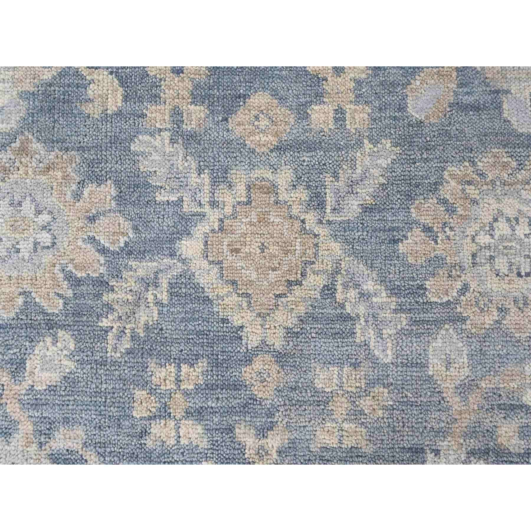 Oushak-And-Peshawar-Hand-Knotted-Rug-52405