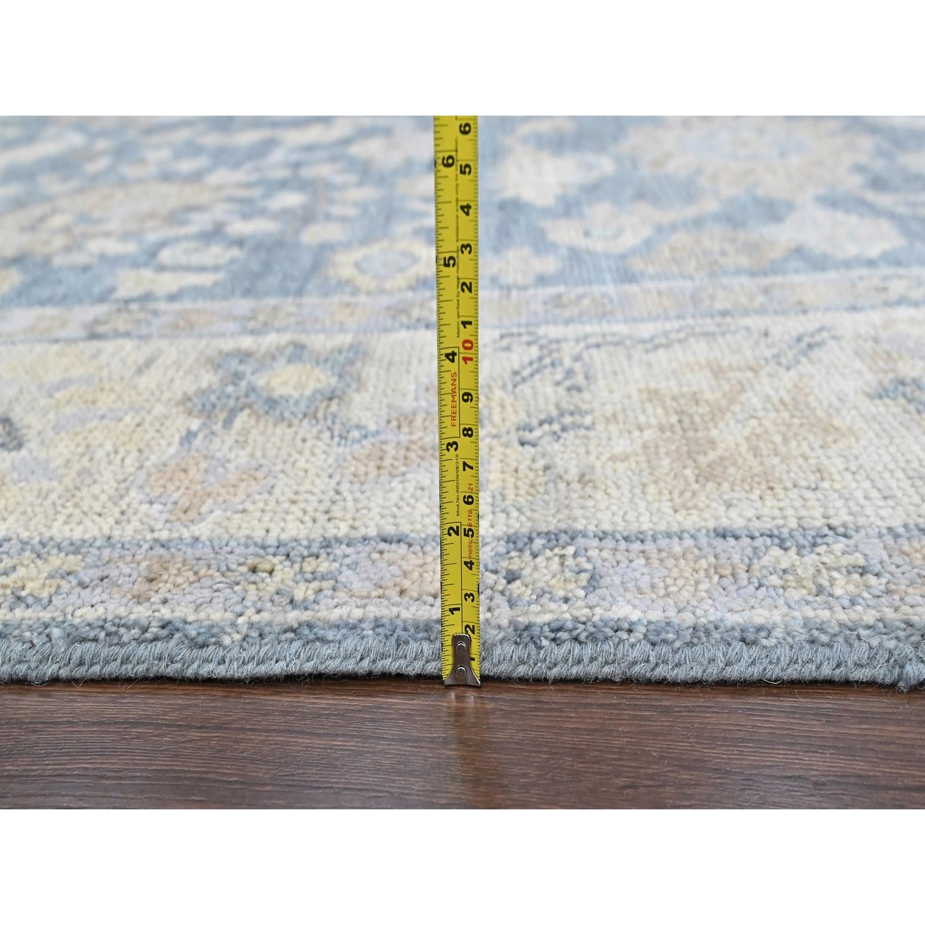 Oushak-And-Peshawar-Hand-Knotted-Rug-52405