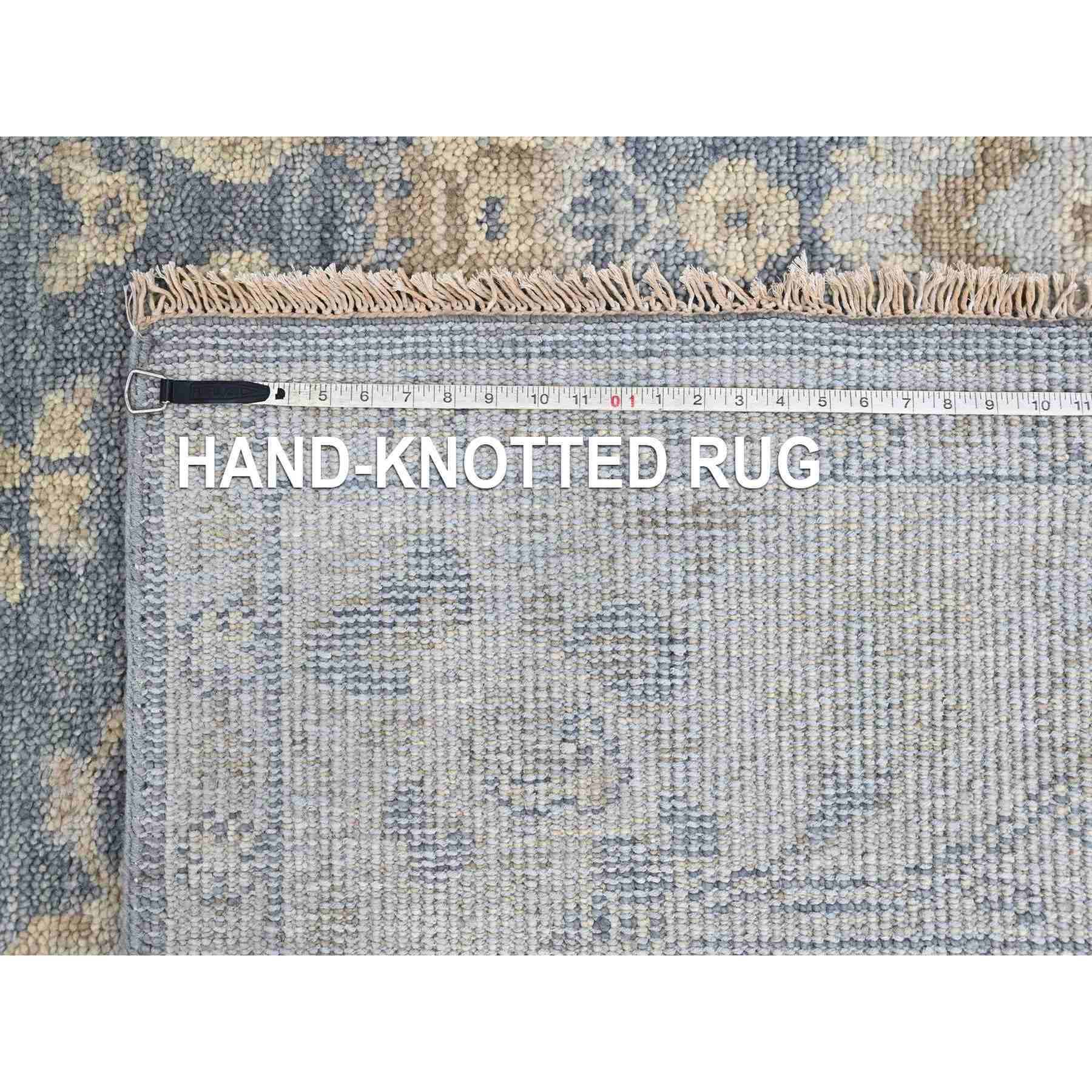 Oushak-And-Peshawar-Hand-Knotted-Rug-52405