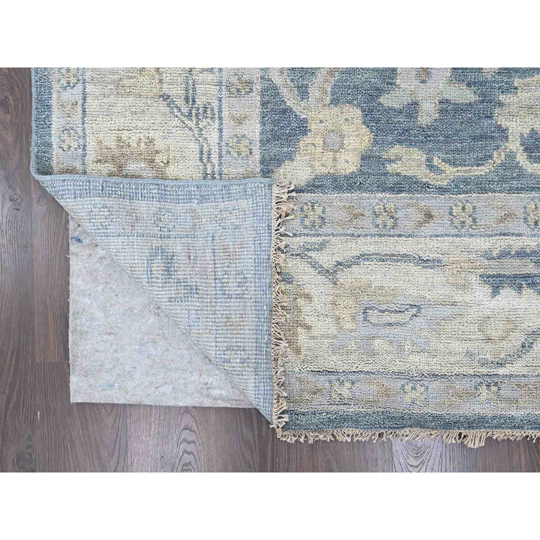 Oushak-And-Peshawar-Hand-Knotted-Rug-52410