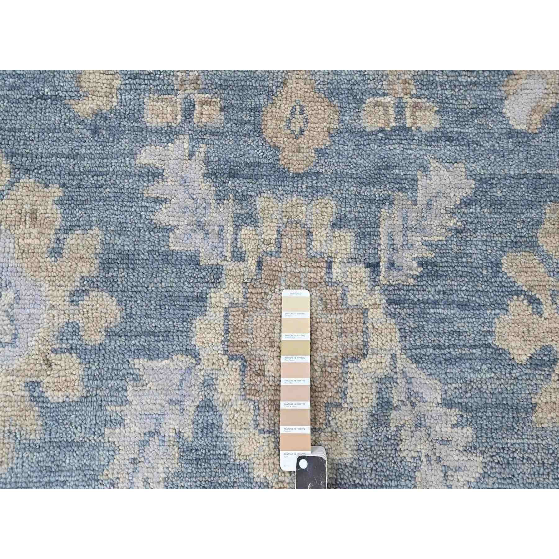 Oushak-And-Peshawar-Hand-Knotted-Rug-52410