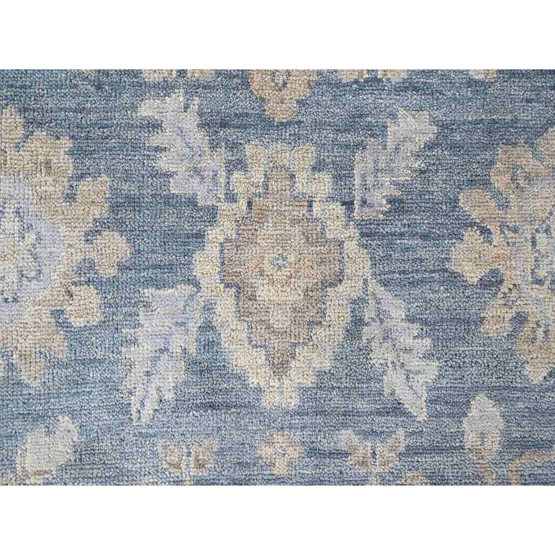 Oushak-And-Peshawar-Hand-Knotted-Rug-52410