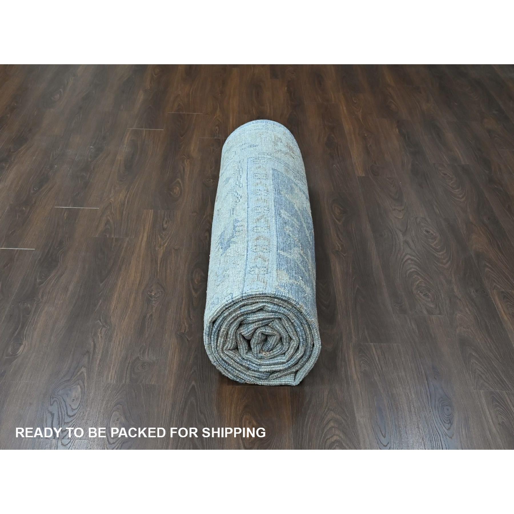 Oushak-And-Peshawar-Hand-Knotted-Rug-52410