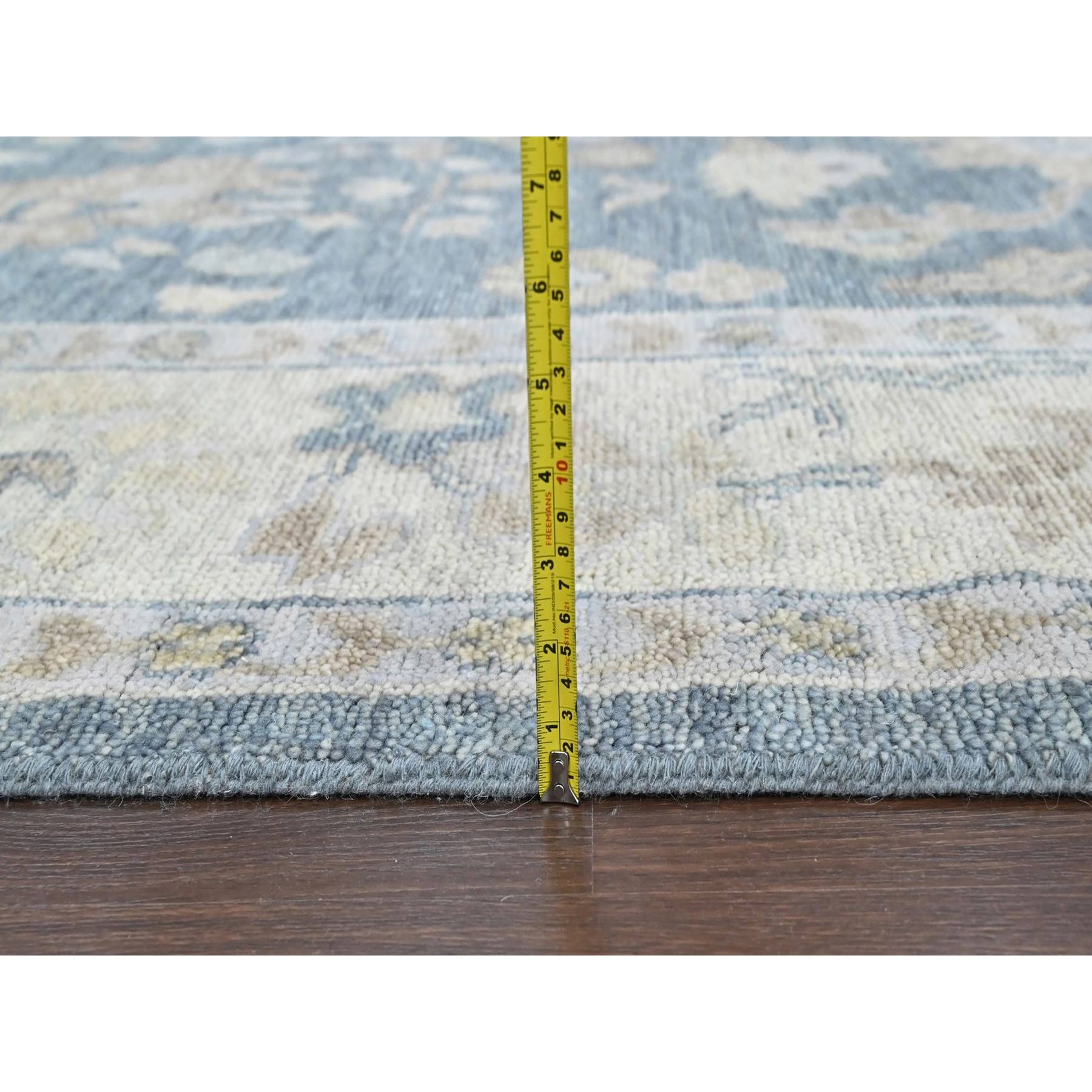 Oushak-And-Peshawar-Hand-Knotted-Rug-52410