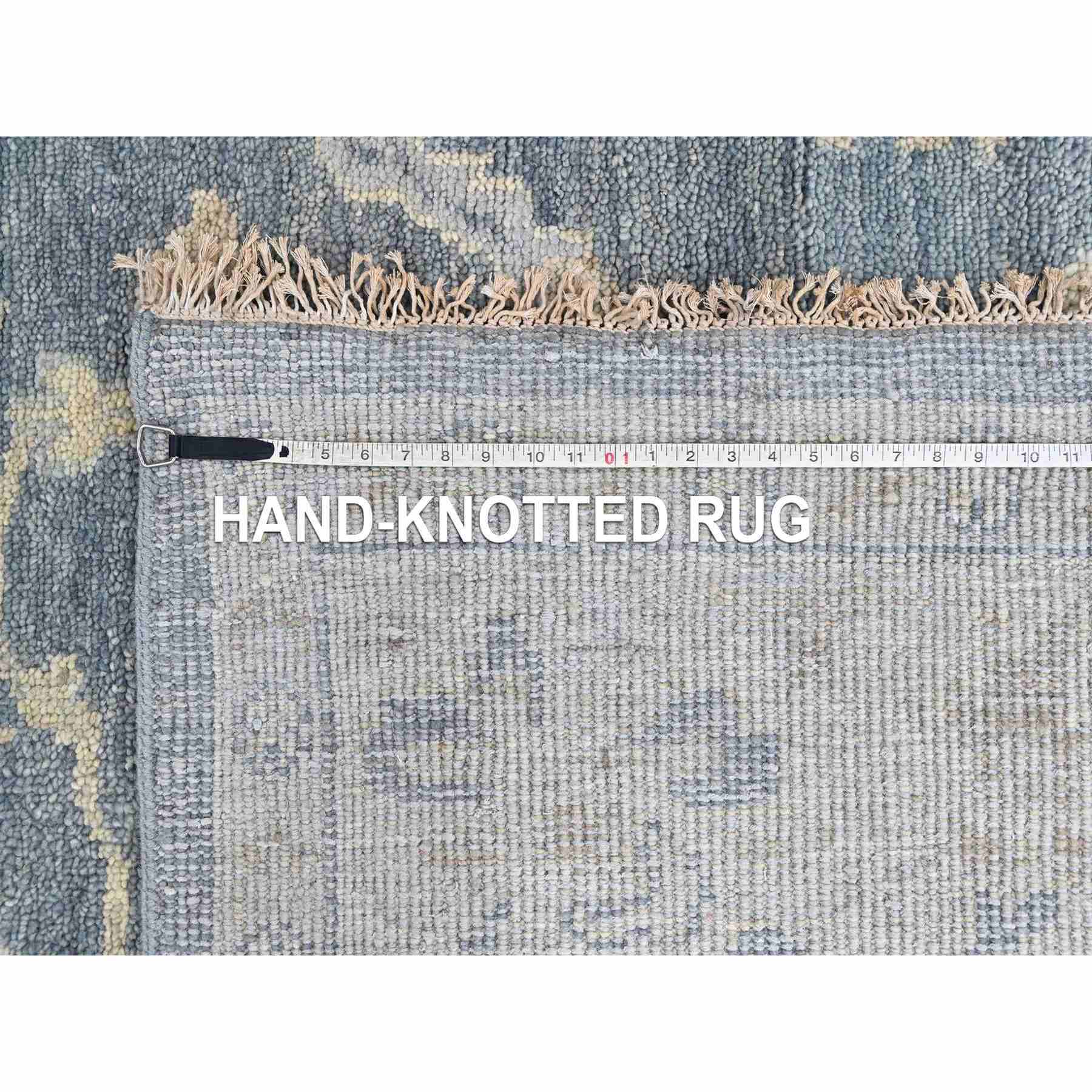 Oushak-And-Peshawar-Hand-Knotted-Rug-52410