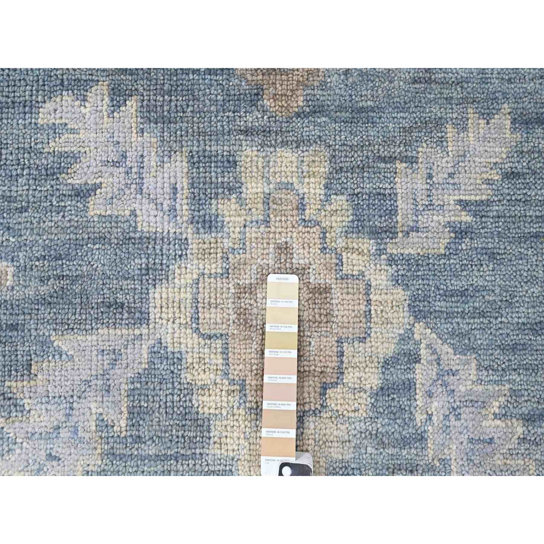 Oushak-And-Peshawar-Hand-Knotted-Rug-52415