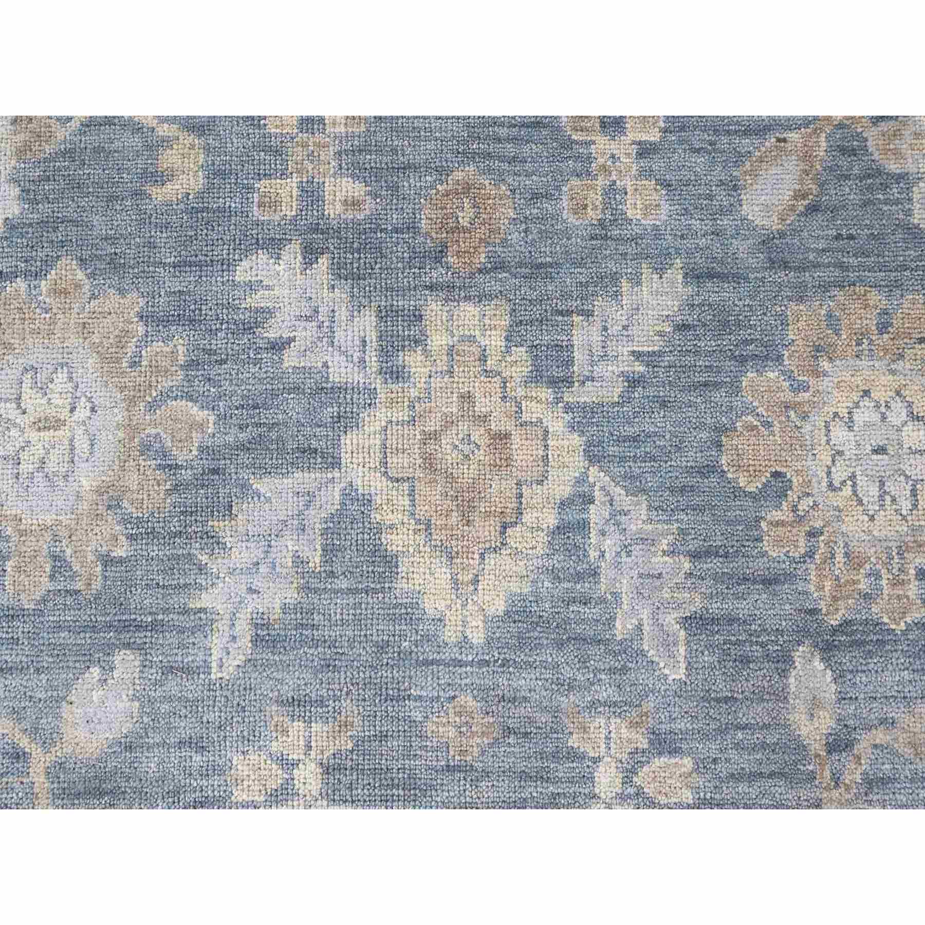 Oushak-And-Peshawar-Hand-Knotted-Rug-52415