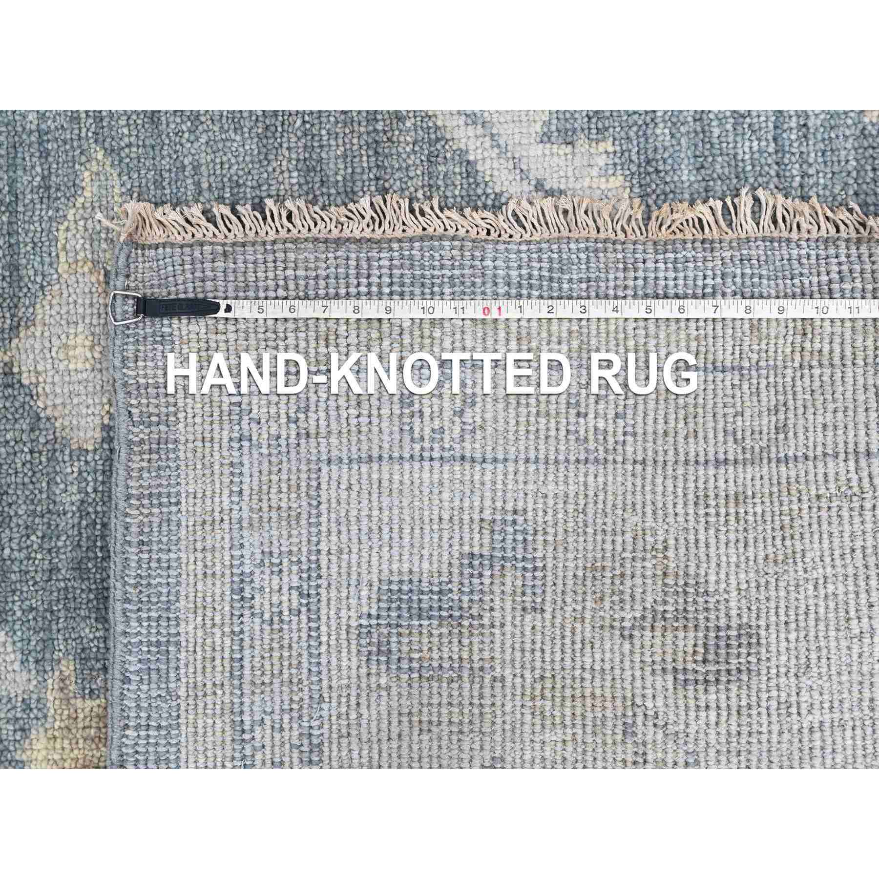 Oushak-And-Peshawar-Hand-Knotted-Rug-52415
