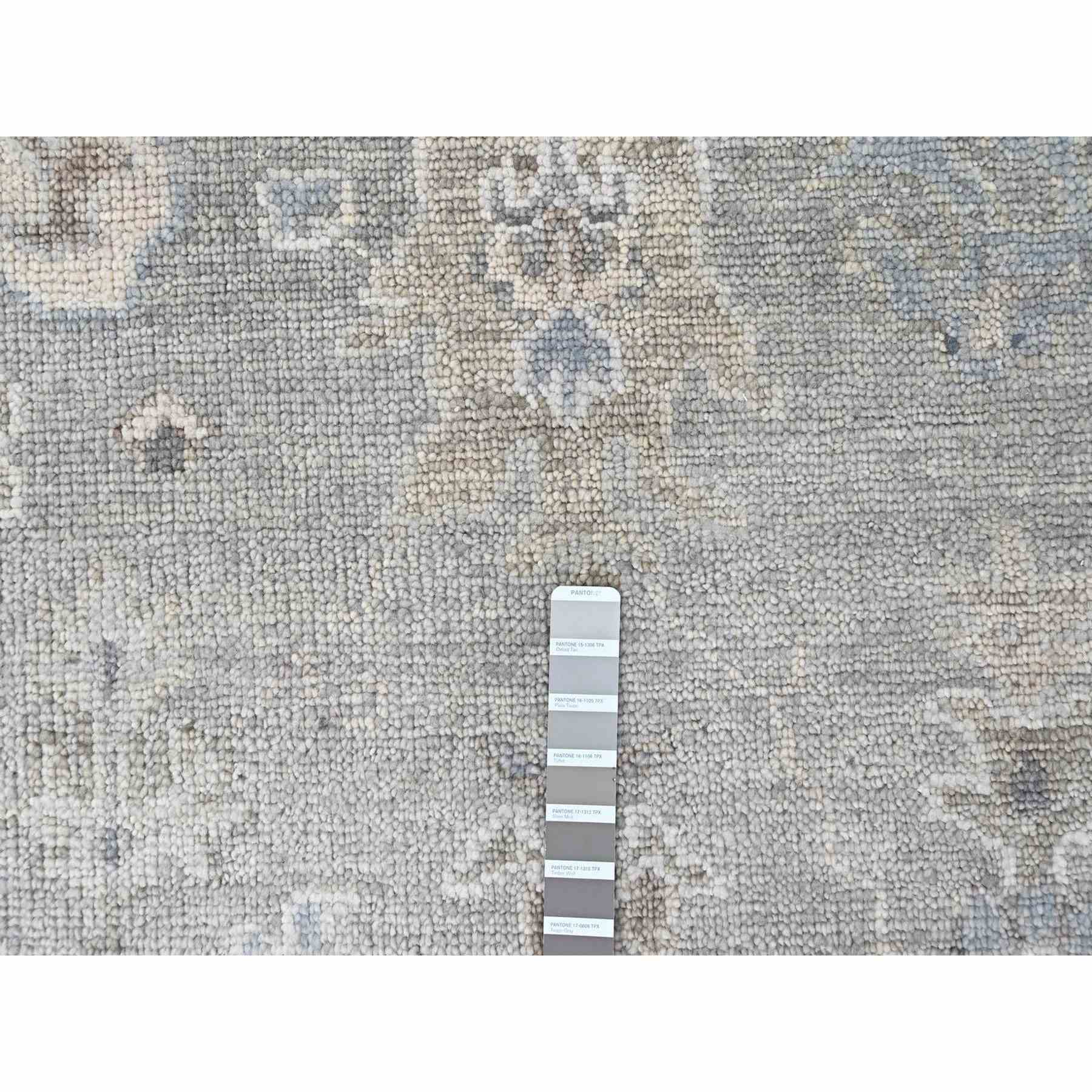 Oushak-And-Peshawar-Hand-Knotted-Rug-52430