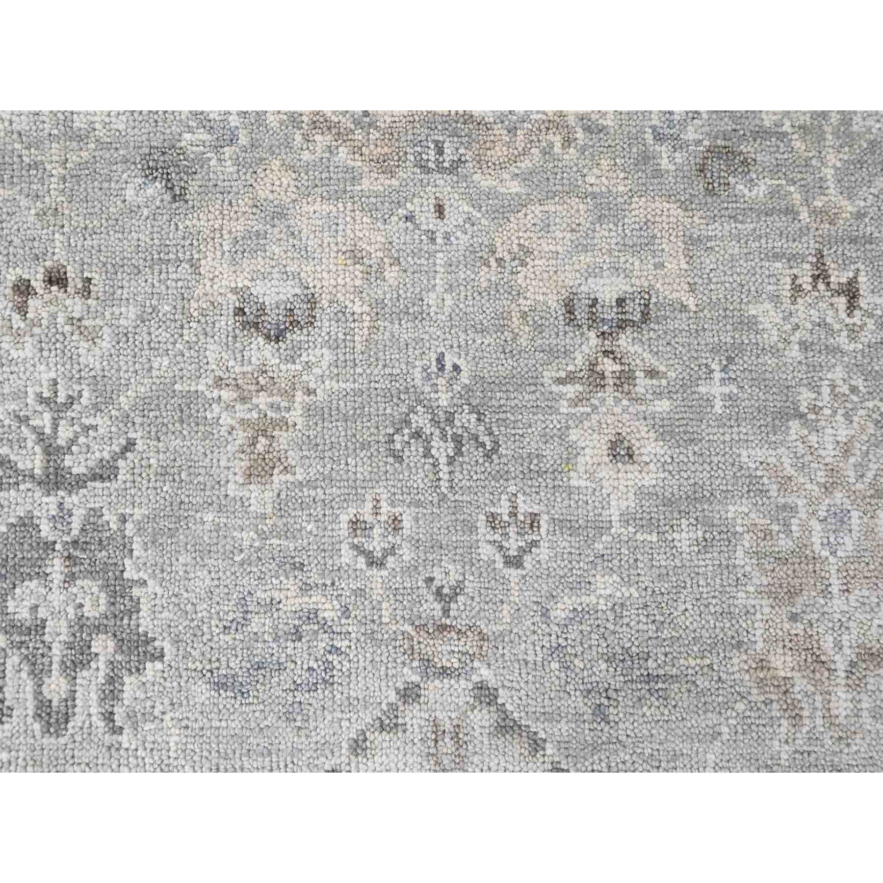 Oushak-And-Peshawar-Hand-Knotted-Rug-52430