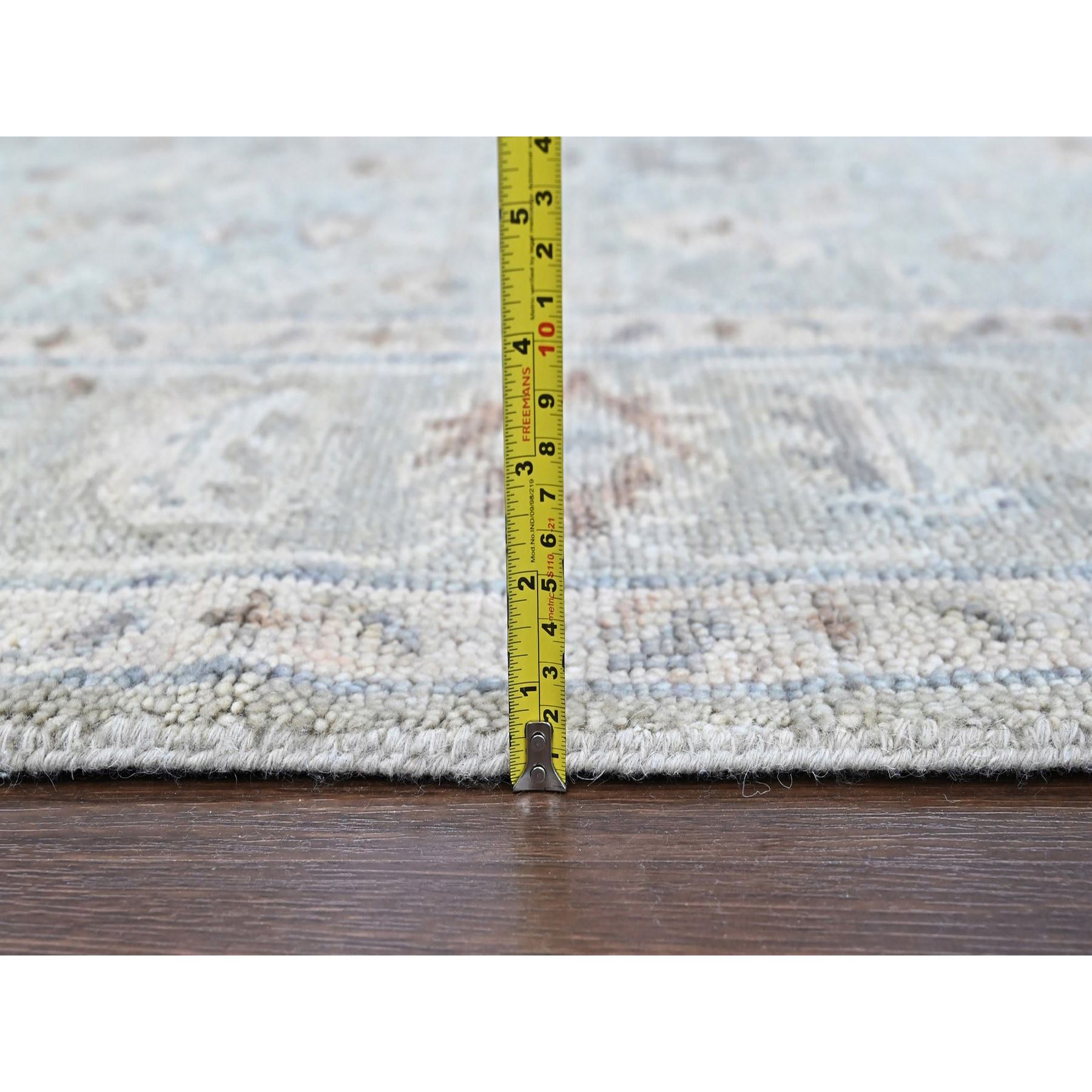 Oushak-And-Peshawar-Hand-Knotted-Rug-52430
