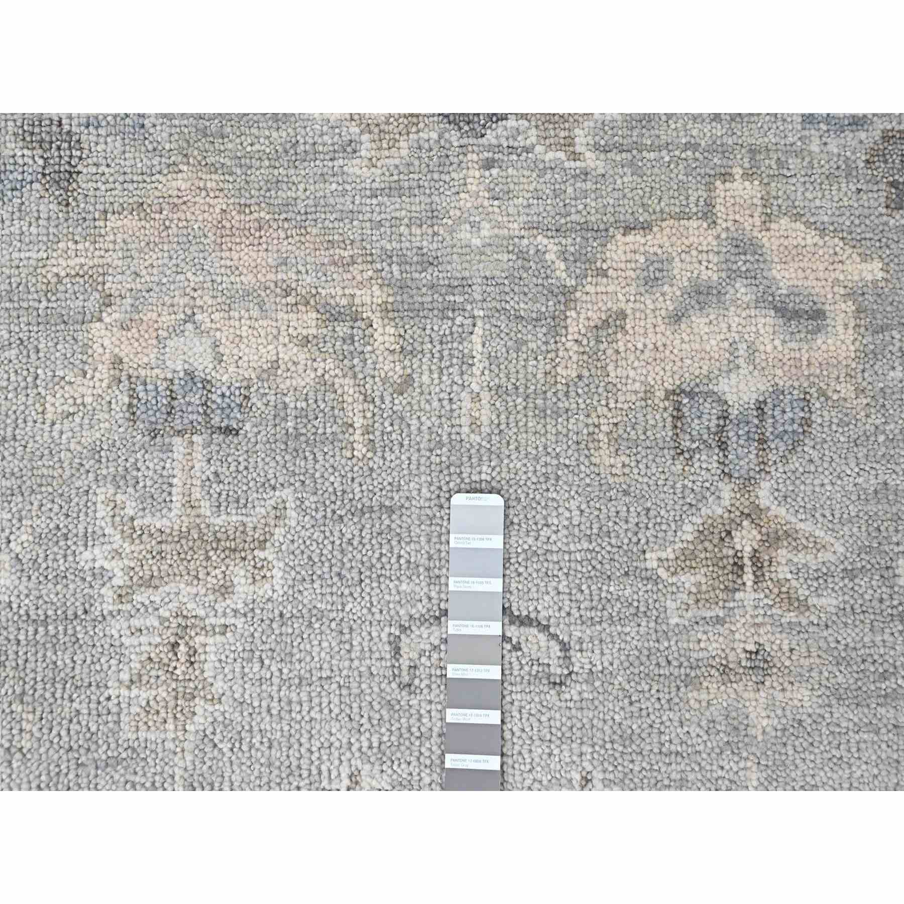 Oushak-And-Peshawar-Hand-Knotted-Rug-52435