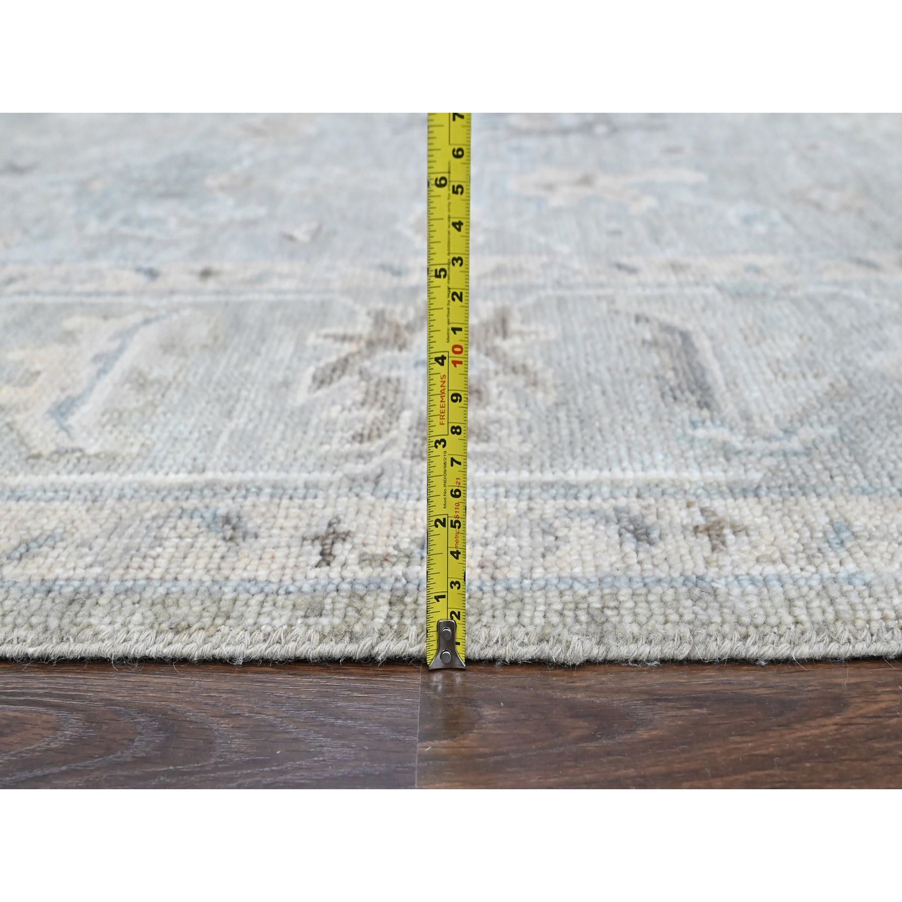 Oushak-And-Peshawar-Hand-Knotted-Rug-52435