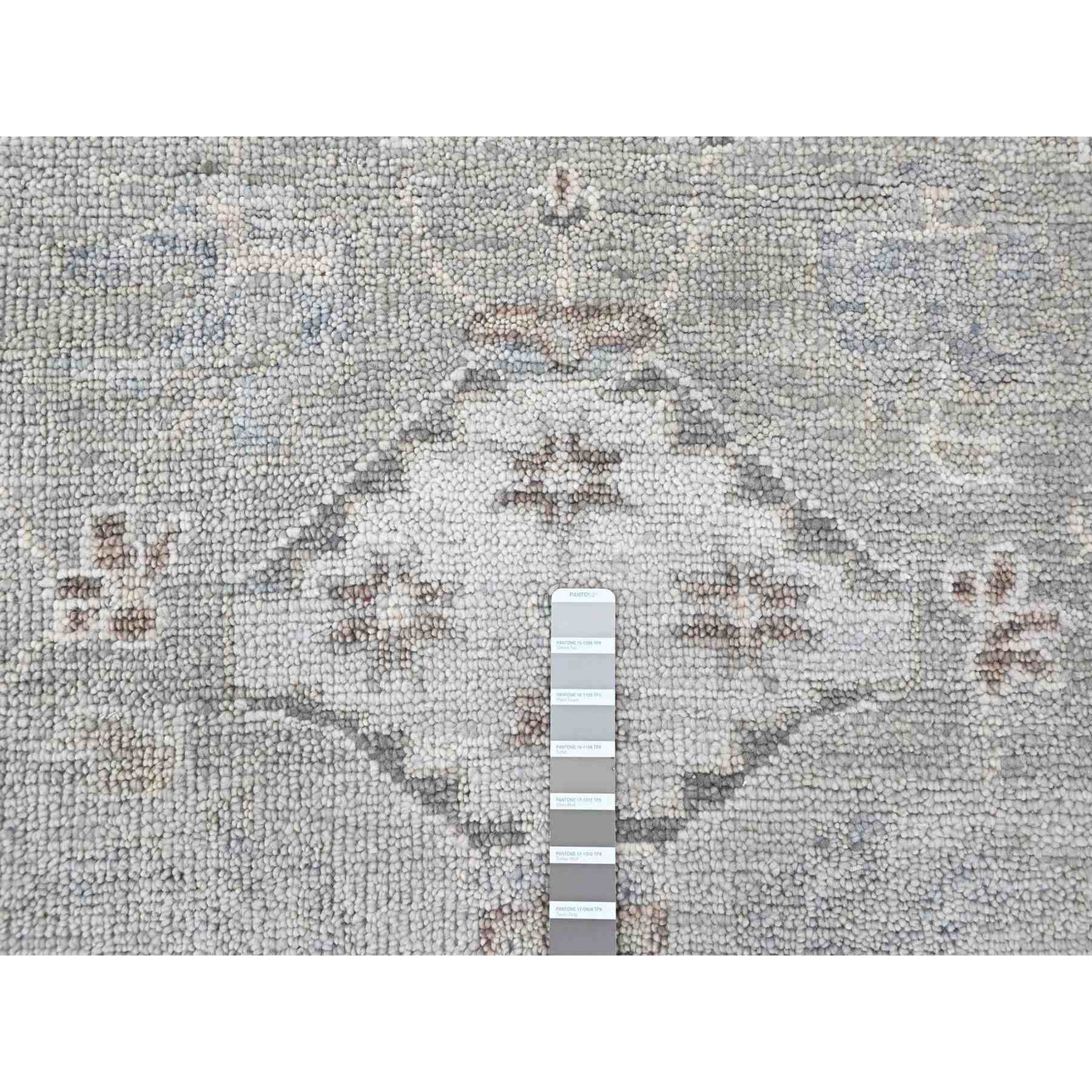 Oushak-And-Peshawar-Hand-Knotted-Rug-52440