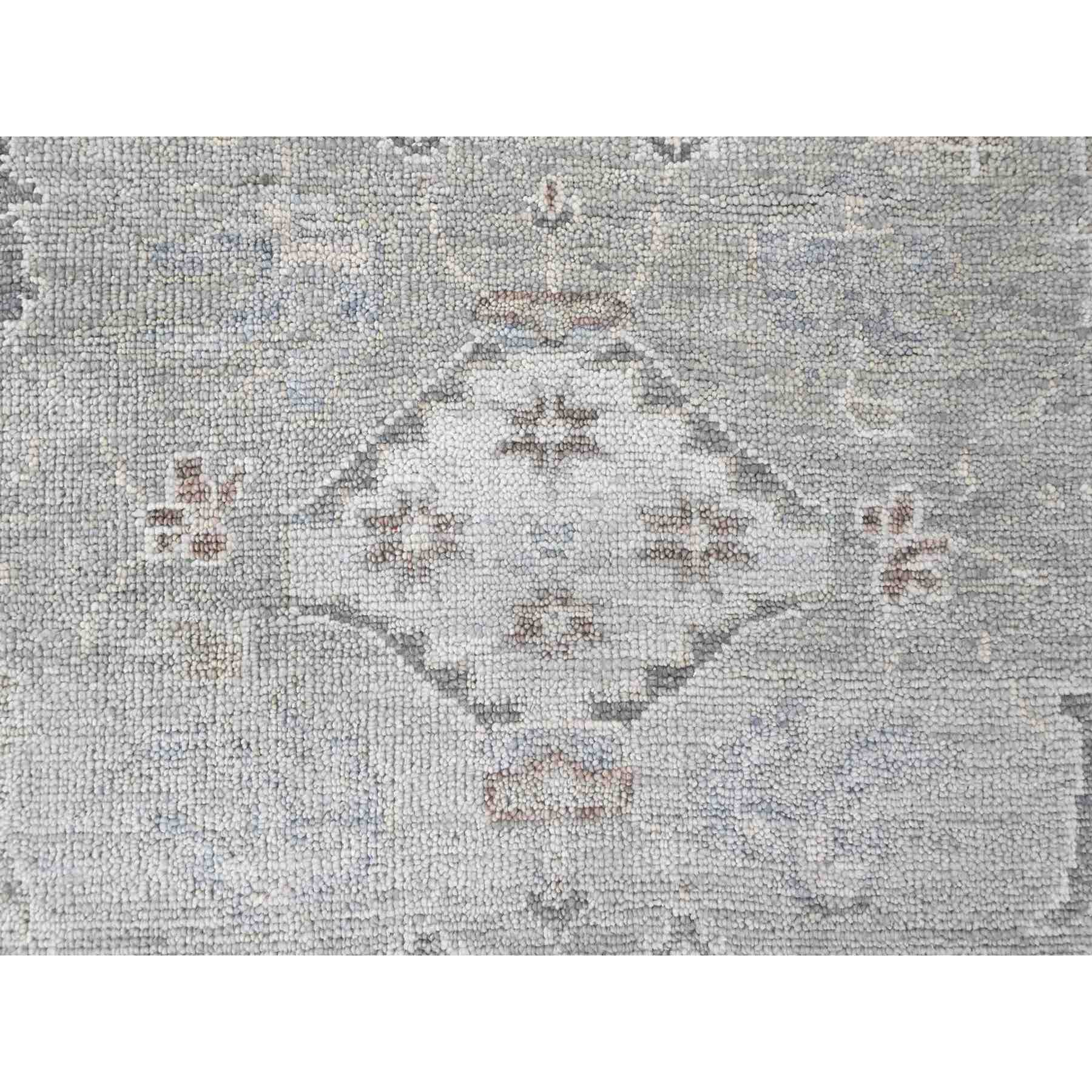 Oushak-And-Peshawar-Hand-Knotted-Rug-52440