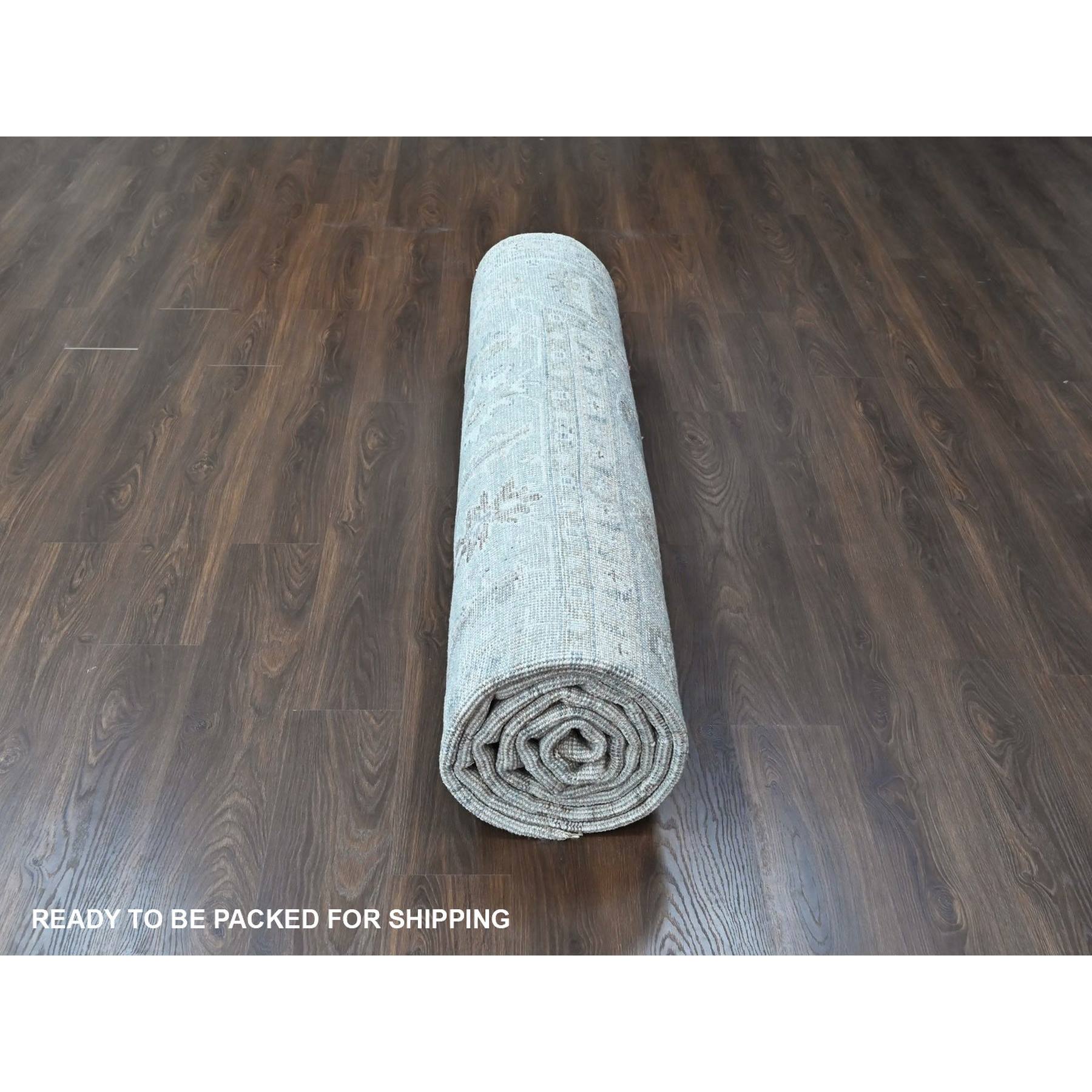 Oushak-And-Peshawar-Hand-Knotted-Rug-52440