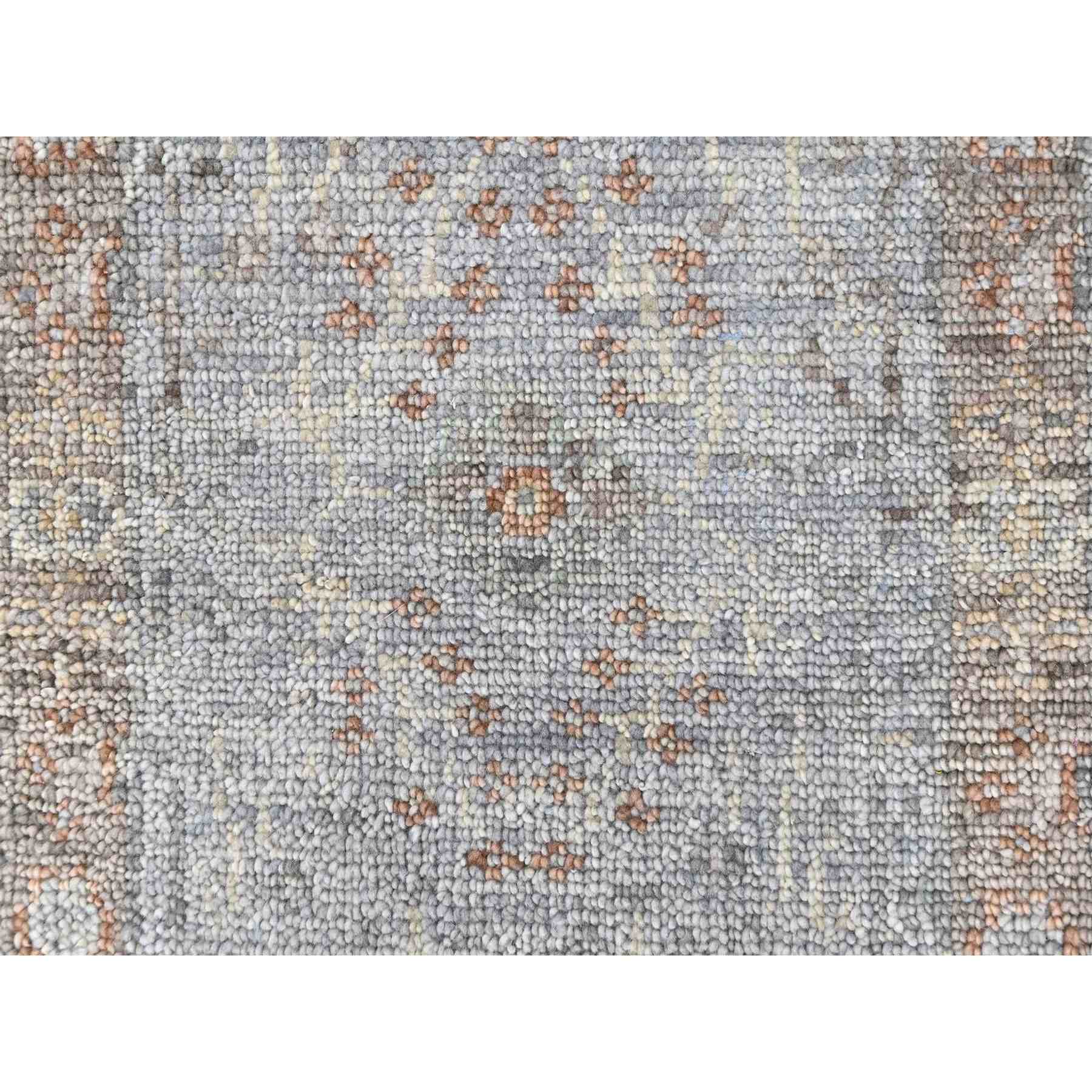 Oushak-And-Peshawar-Hand-Knotted-Rug-52445