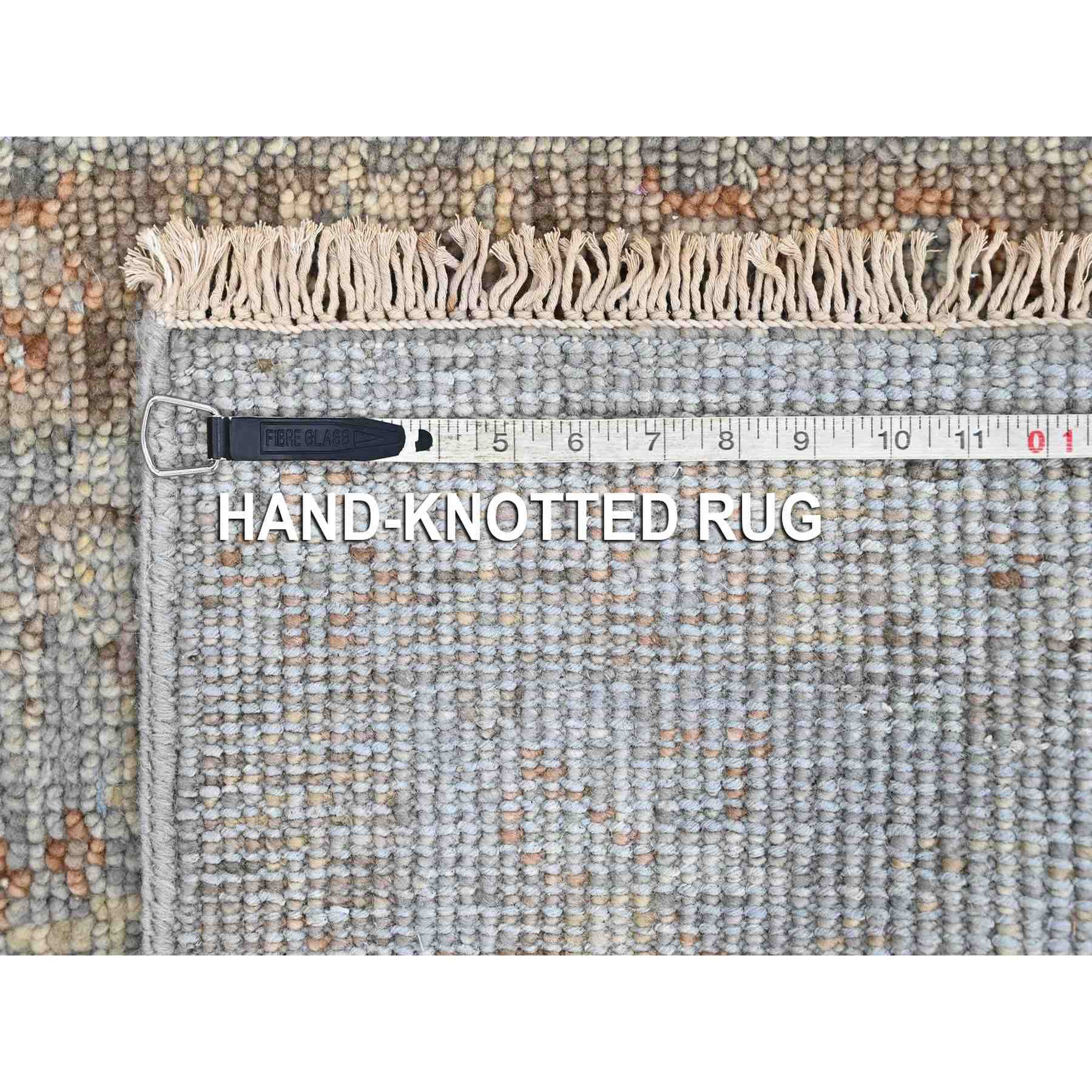 Oushak-And-Peshawar-Hand-Knotted-Rug-52445