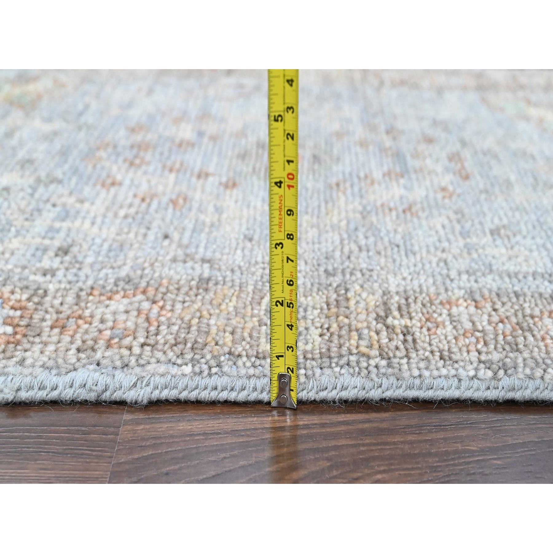 Oushak-And-Peshawar-Hand-Knotted-Rug-52450