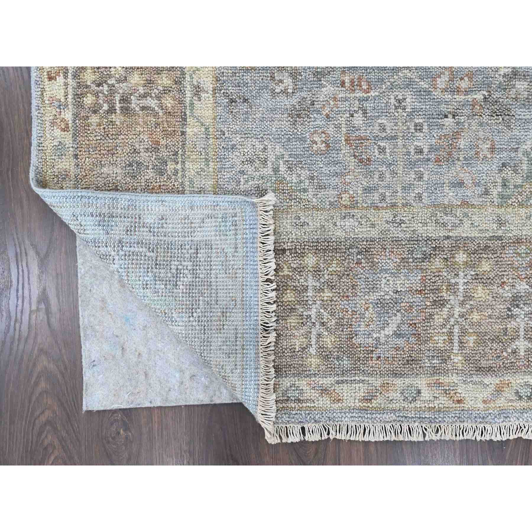 Oushak-And-Peshawar-Hand-Knotted-Rug-52455