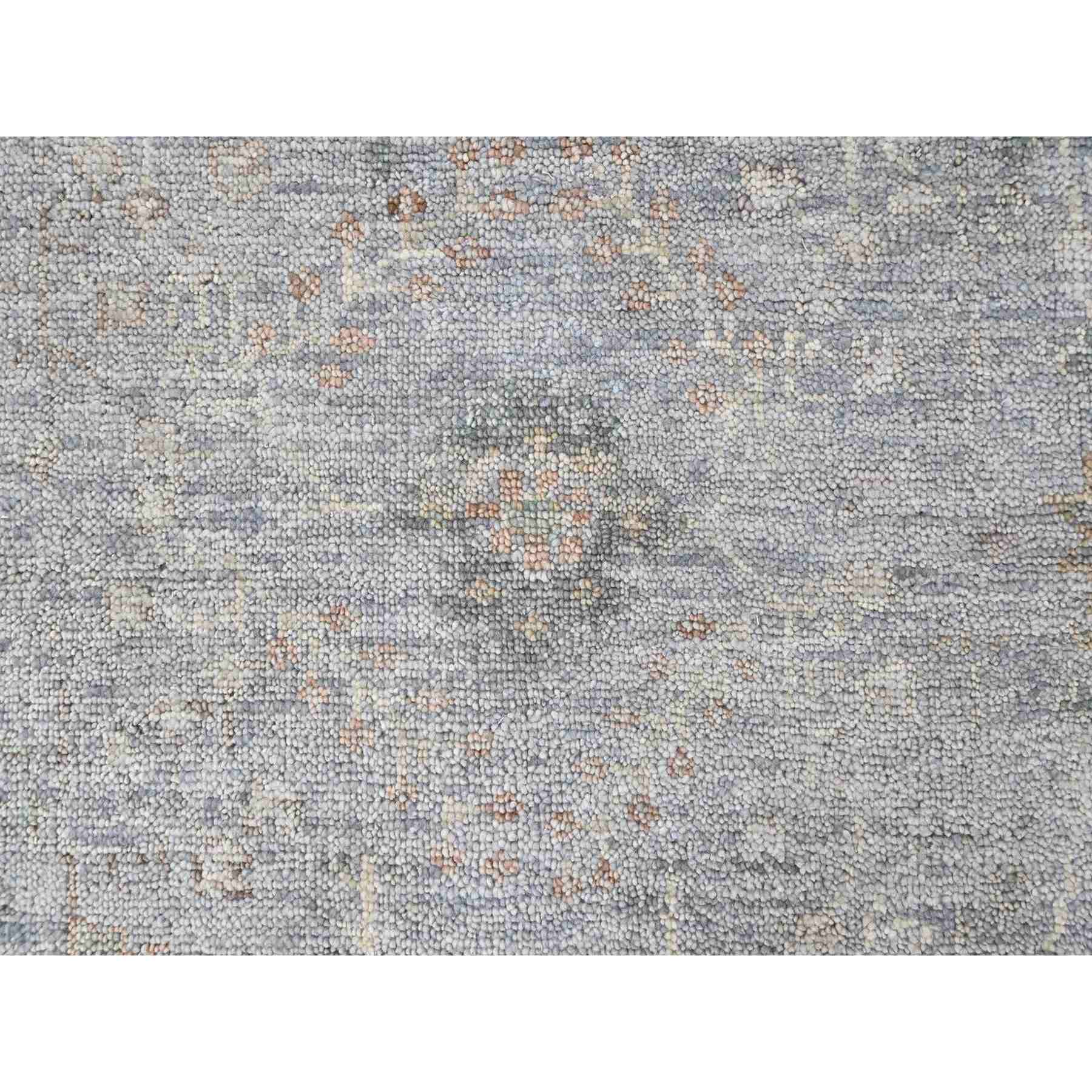 Oushak-And-Peshawar-Hand-Knotted-Rug-52455