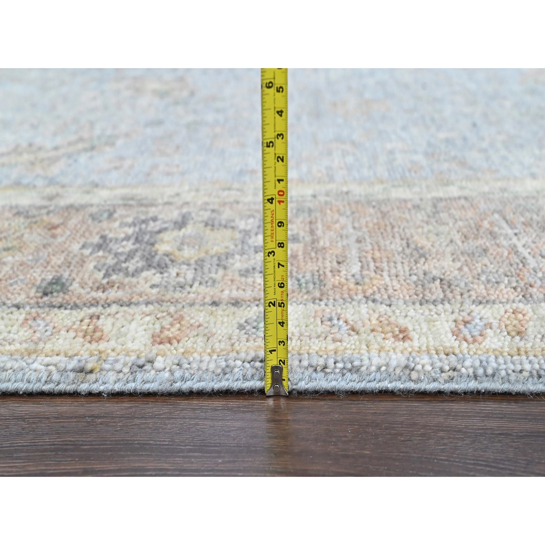 Oushak-And-Peshawar-Hand-Knotted-Rug-52455
