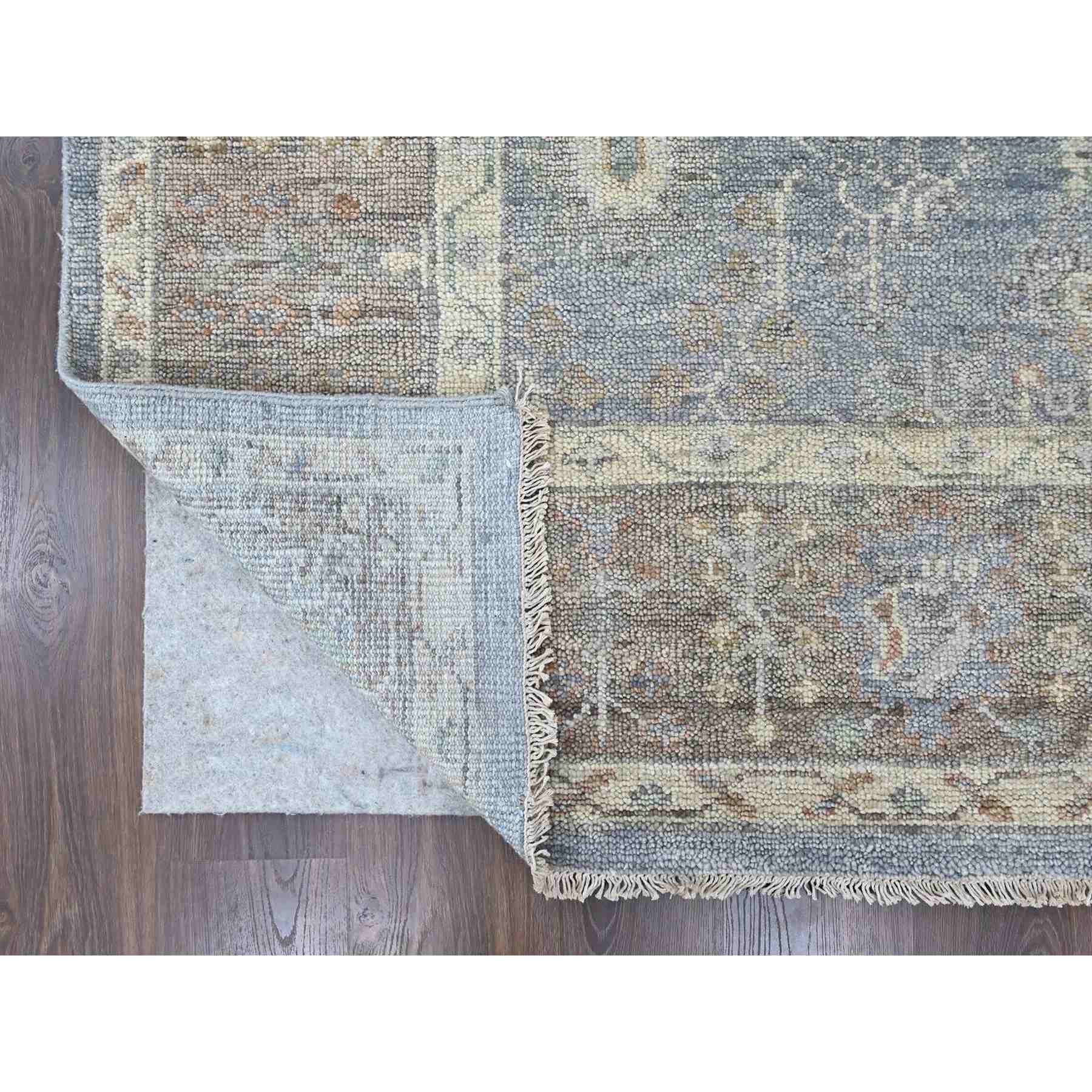 Oushak-And-Peshawar-Hand-Knotted-Rug-52460