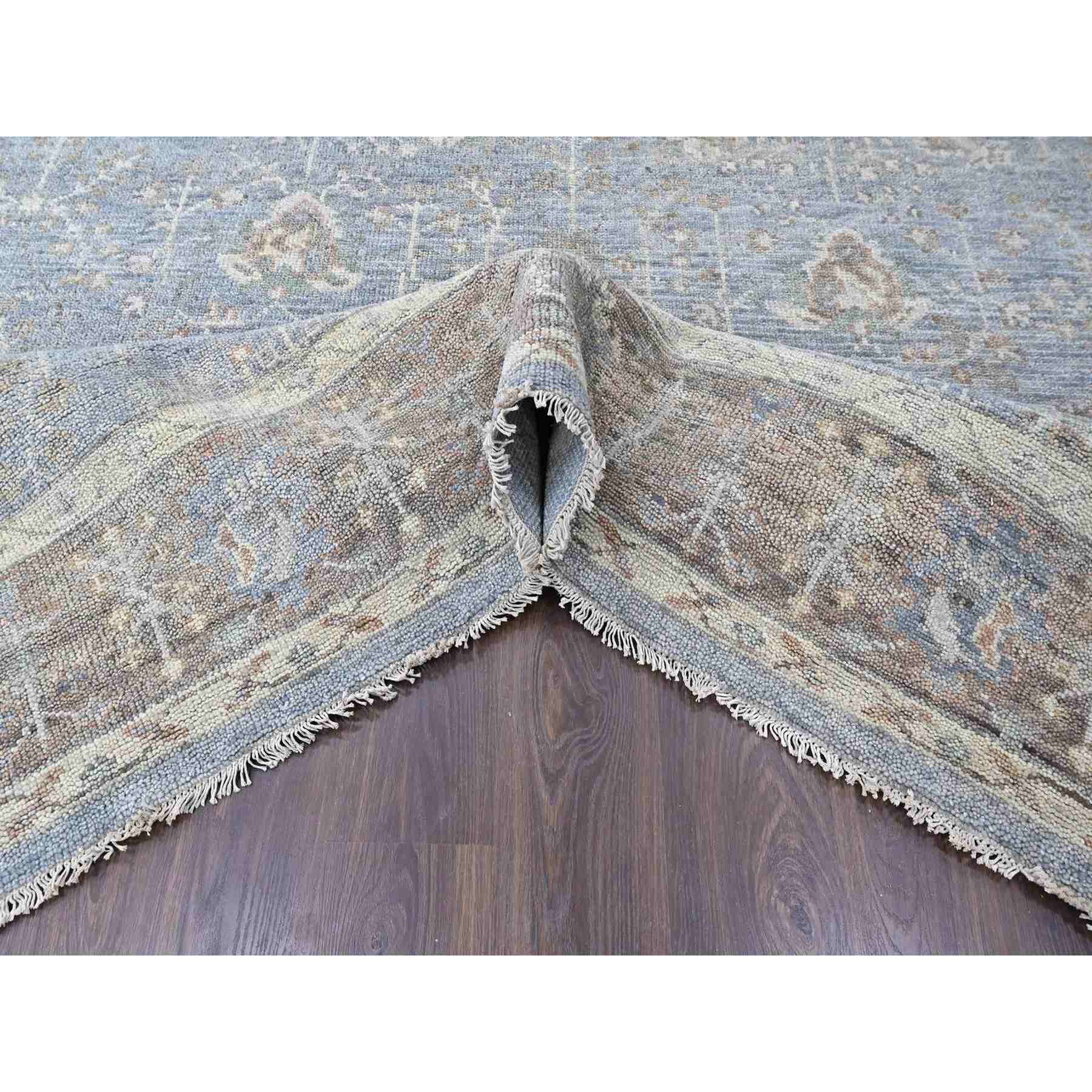 Oushak-And-Peshawar-Hand-Knotted-Rug-52460