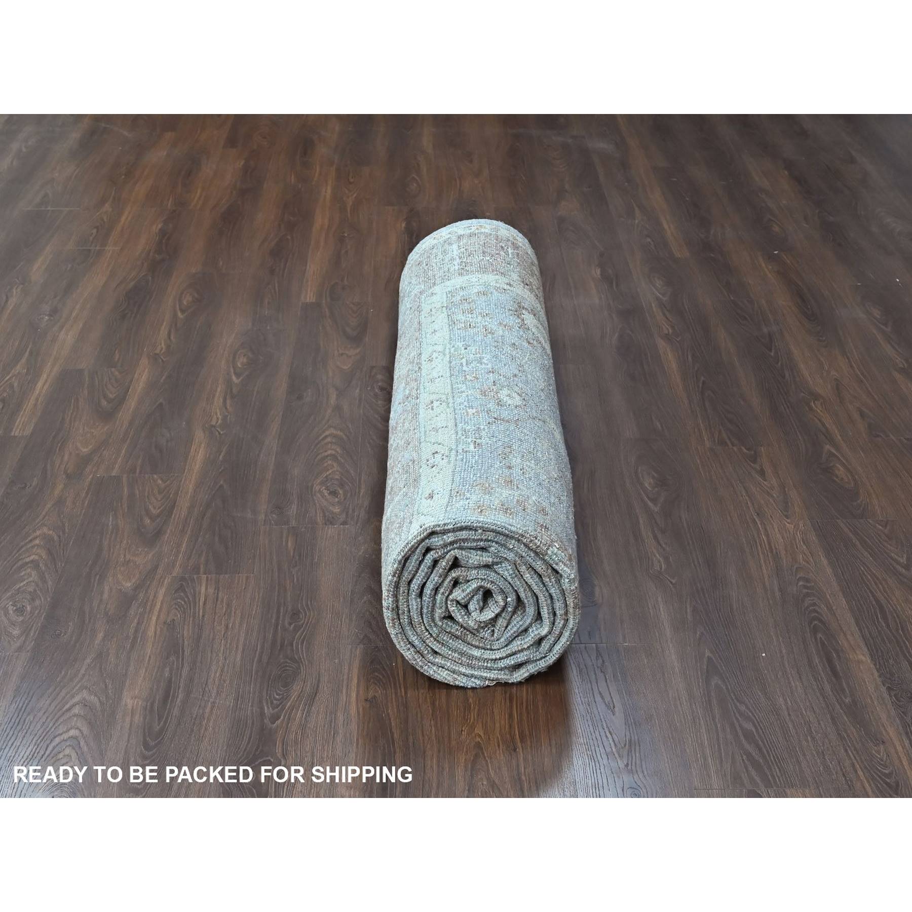 Oushak-And-Peshawar-Hand-Knotted-Rug-52460