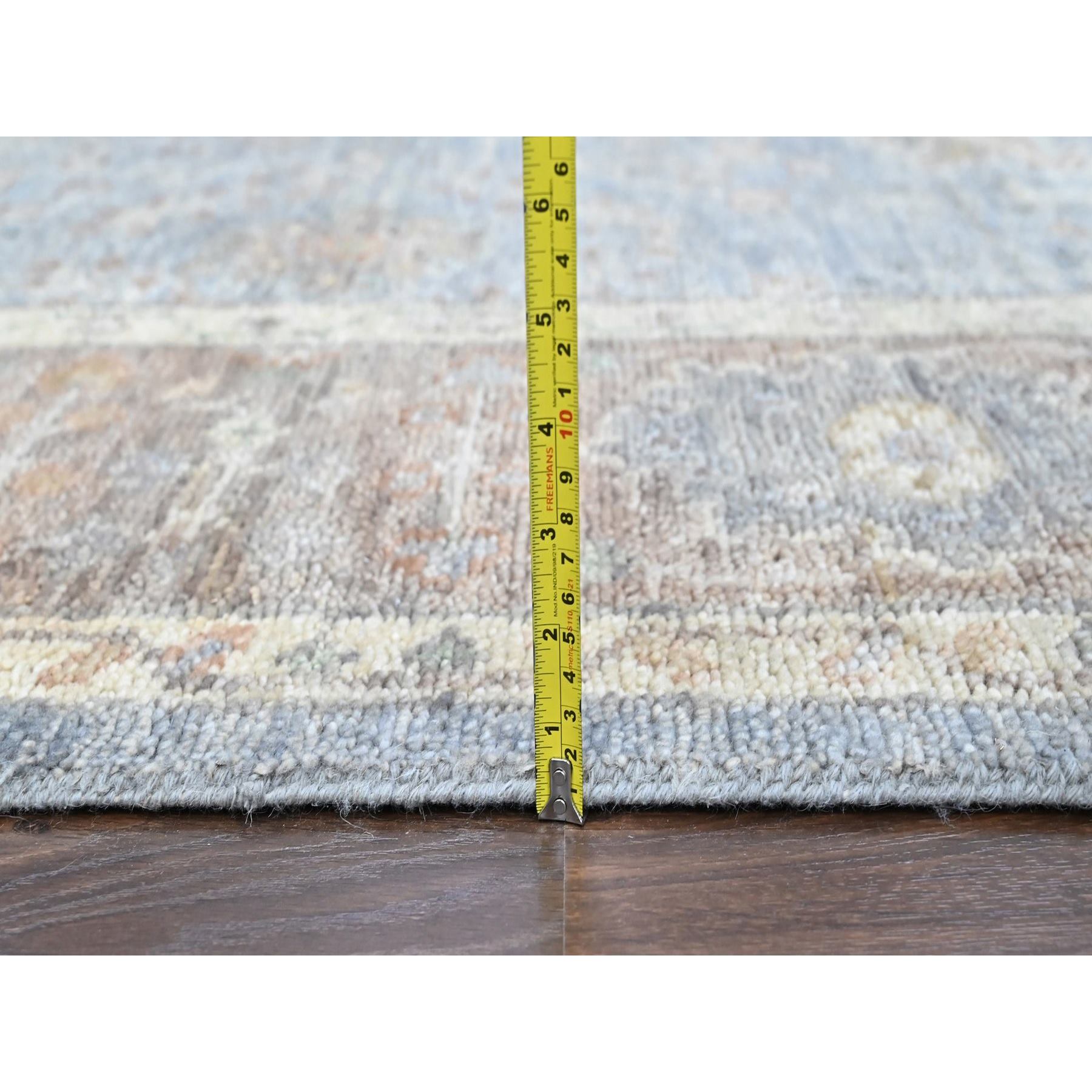 Oushak-And-Peshawar-Hand-Knotted-Rug-52460