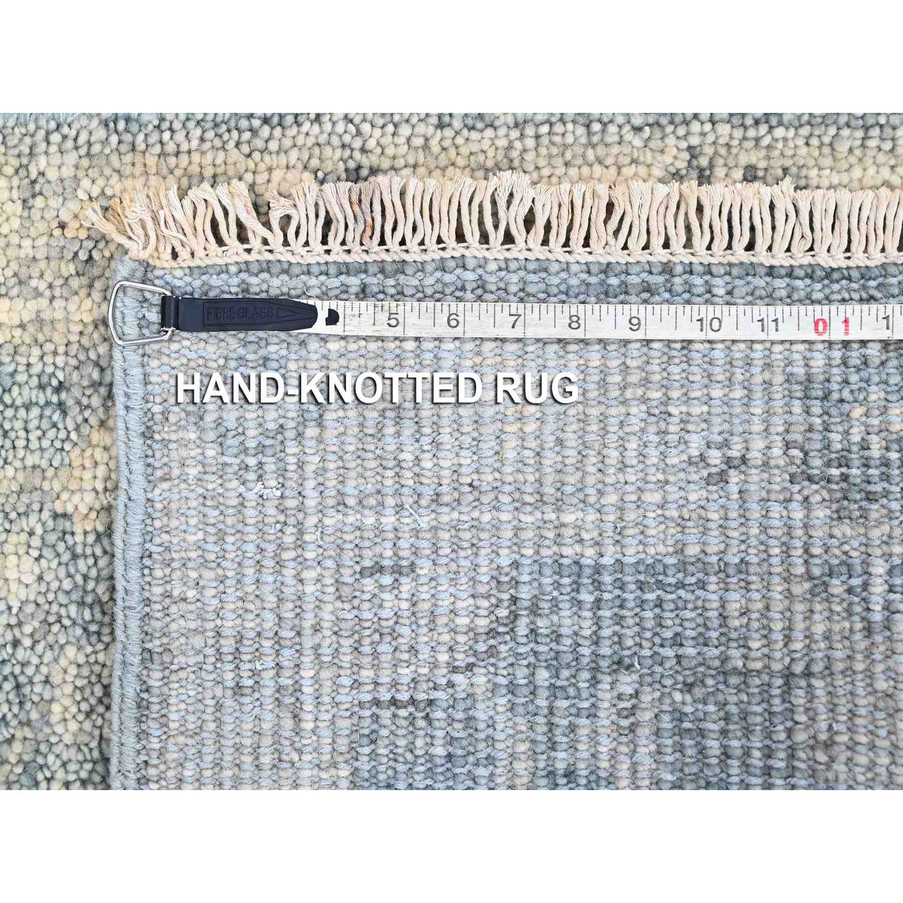 Oushak-And-Peshawar-Hand-Knotted-Rug-52475