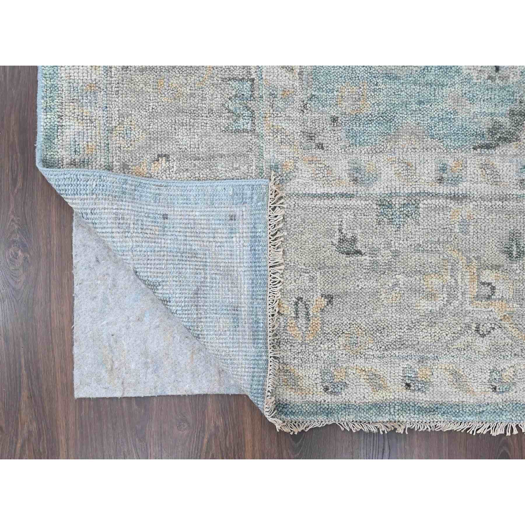 Oushak-And-Peshawar-Hand-Knotted-Rug-52480
