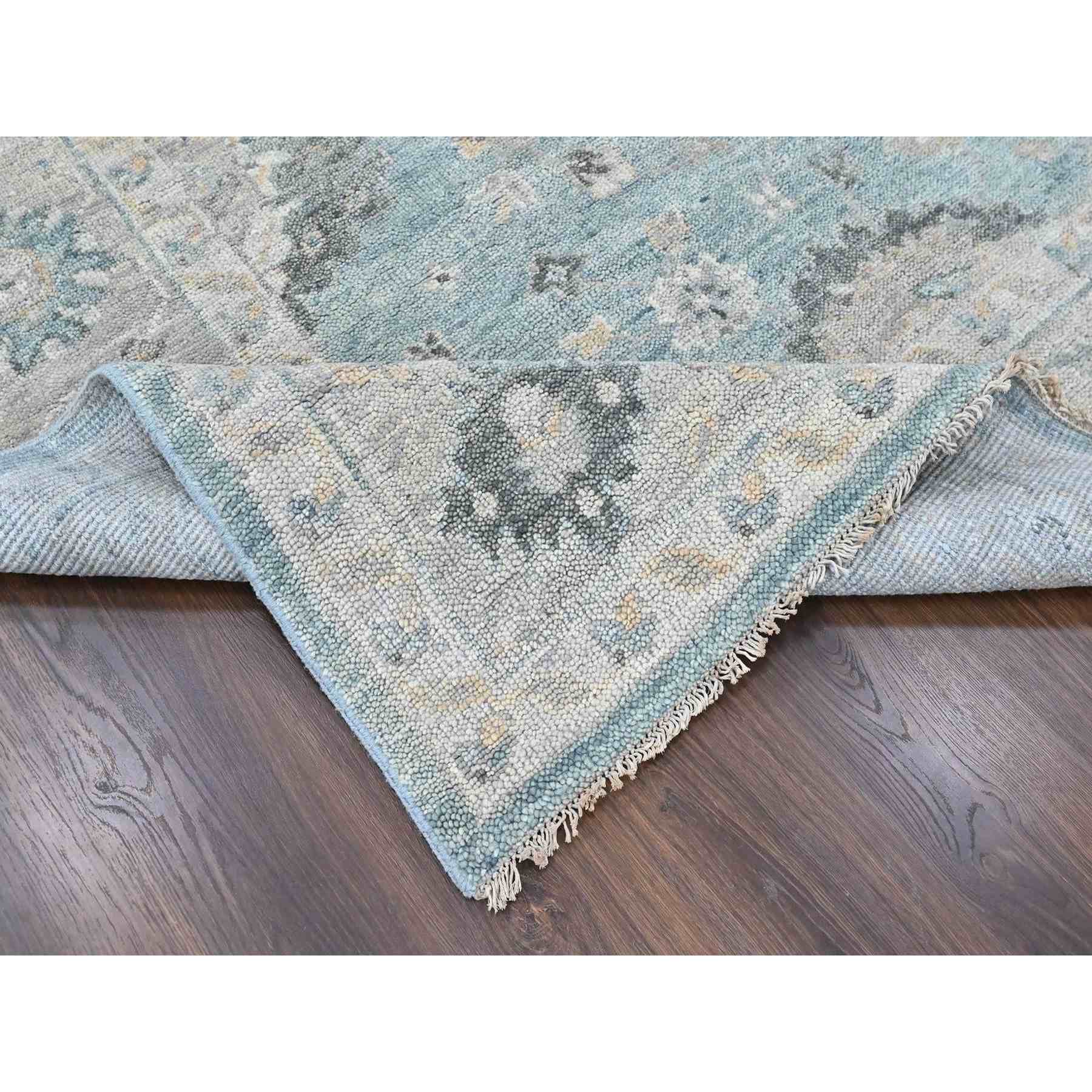 Oushak-And-Peshawar-Hand-Knotted-Rug-52480