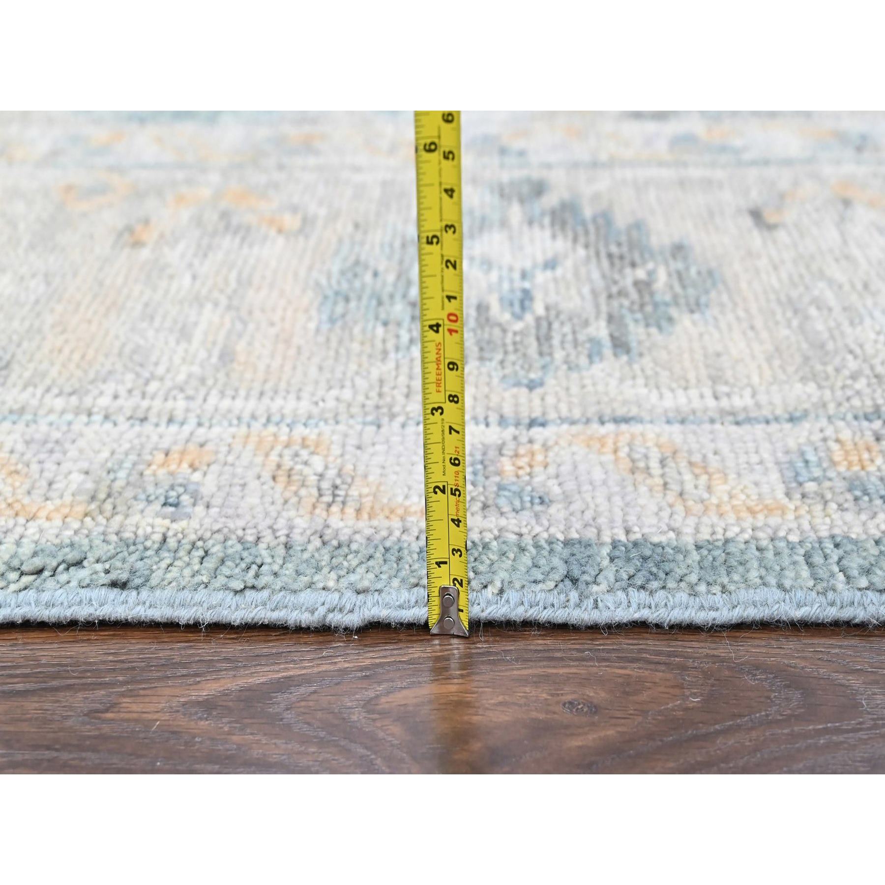 Oushak-And-Peshawar-Hand-Knotted-Rug-52480