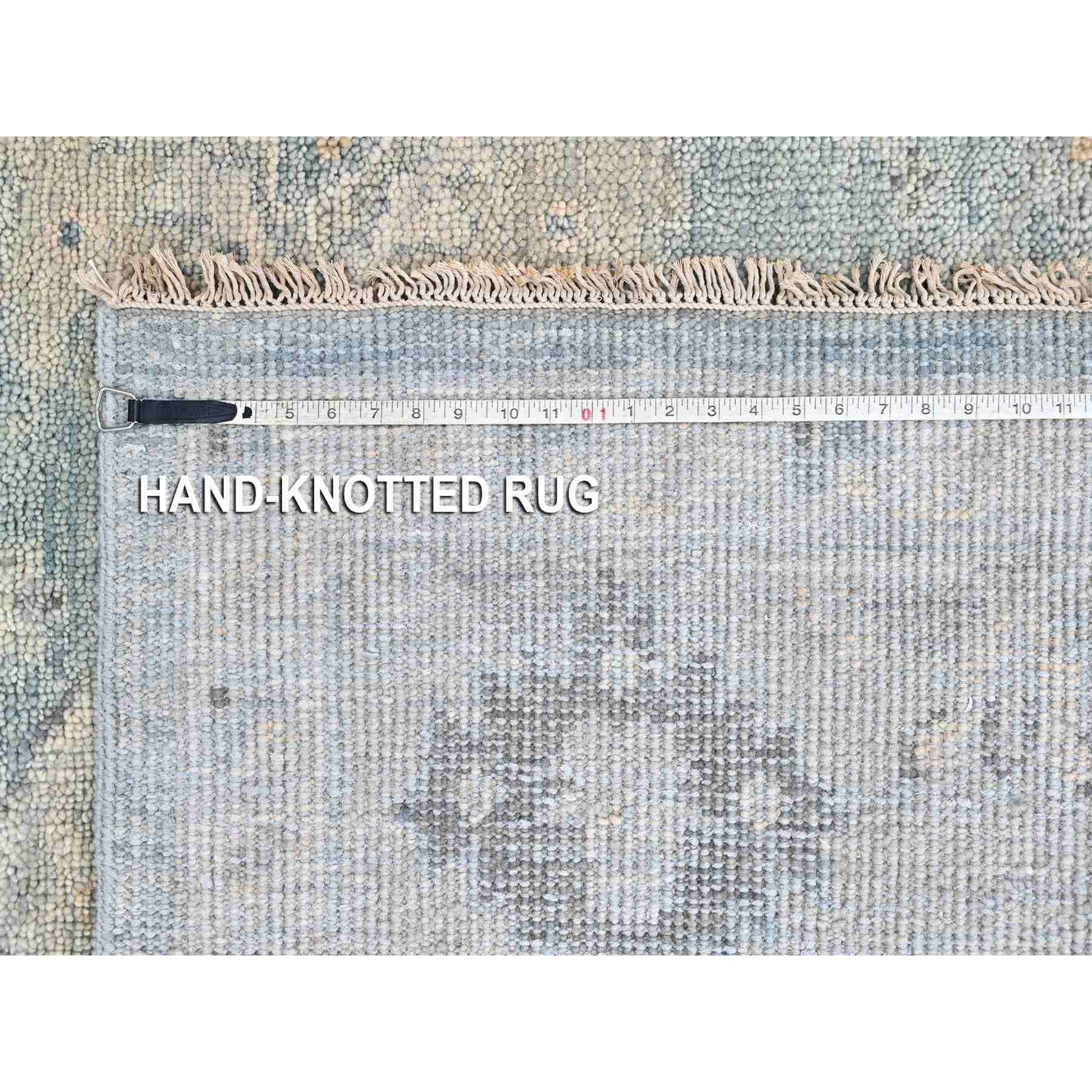 Oushak-And-Peshawar-Hand-Knotted-Rug-52480